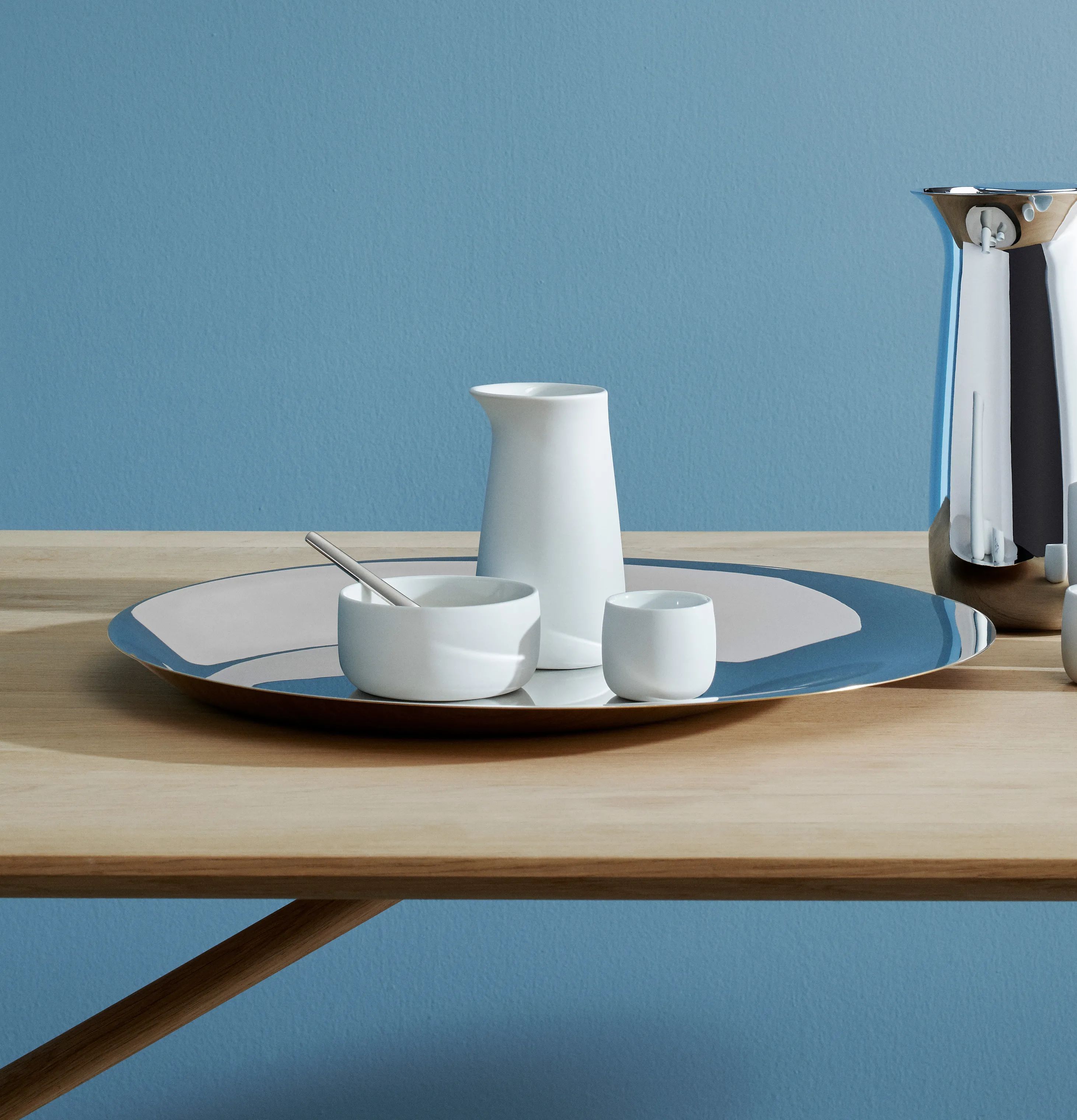 Stelton Sukkerskåle Foster Sukkerskål i hvid, 2