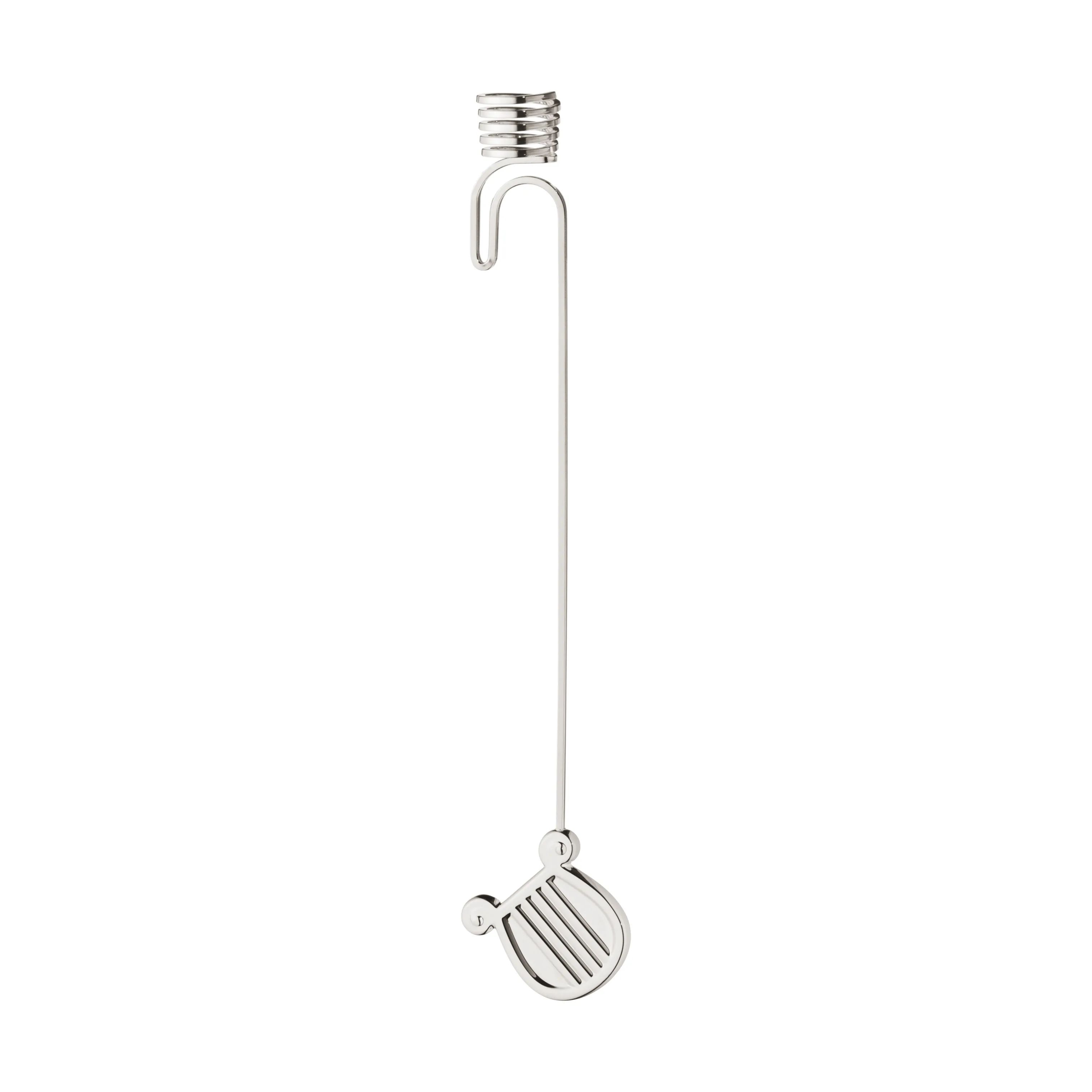 Georg Jensen Lysholdere og juletræslys Christmas Collectibles CC 2026 Lyseholder - Harpe i Palladium, 1