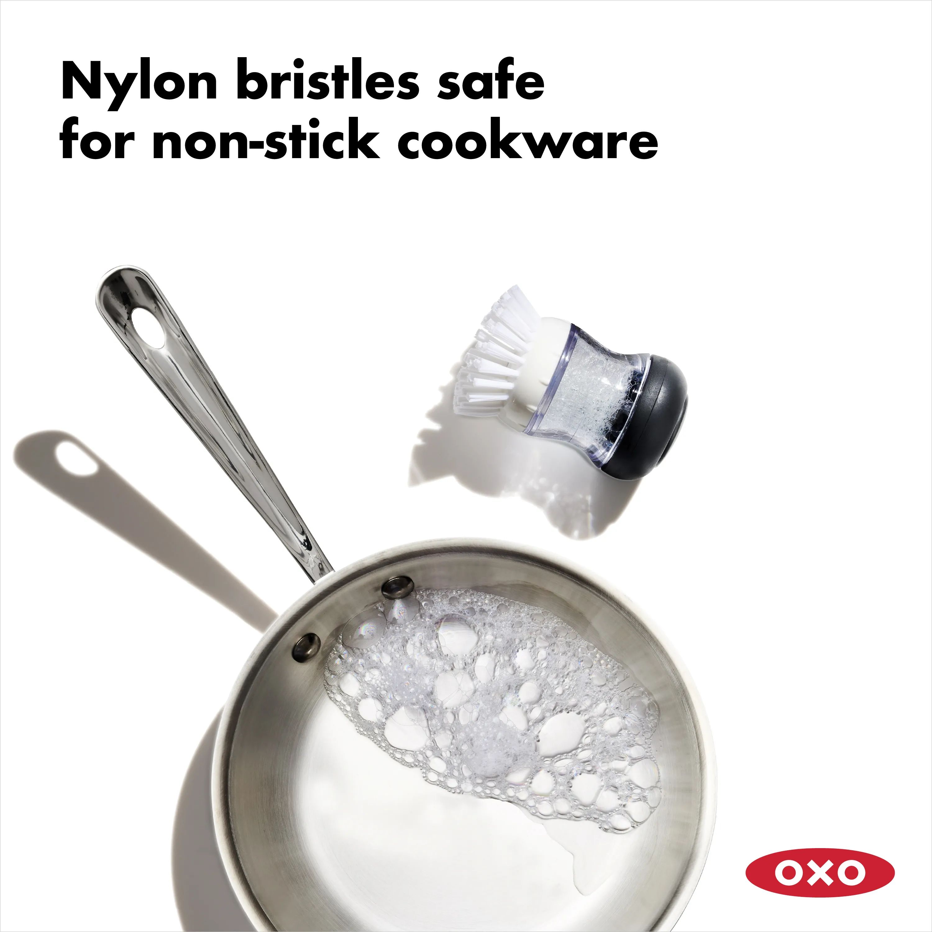 OXO Opvaskebørster Good Grips Opvaskebørste i Transparent, 5