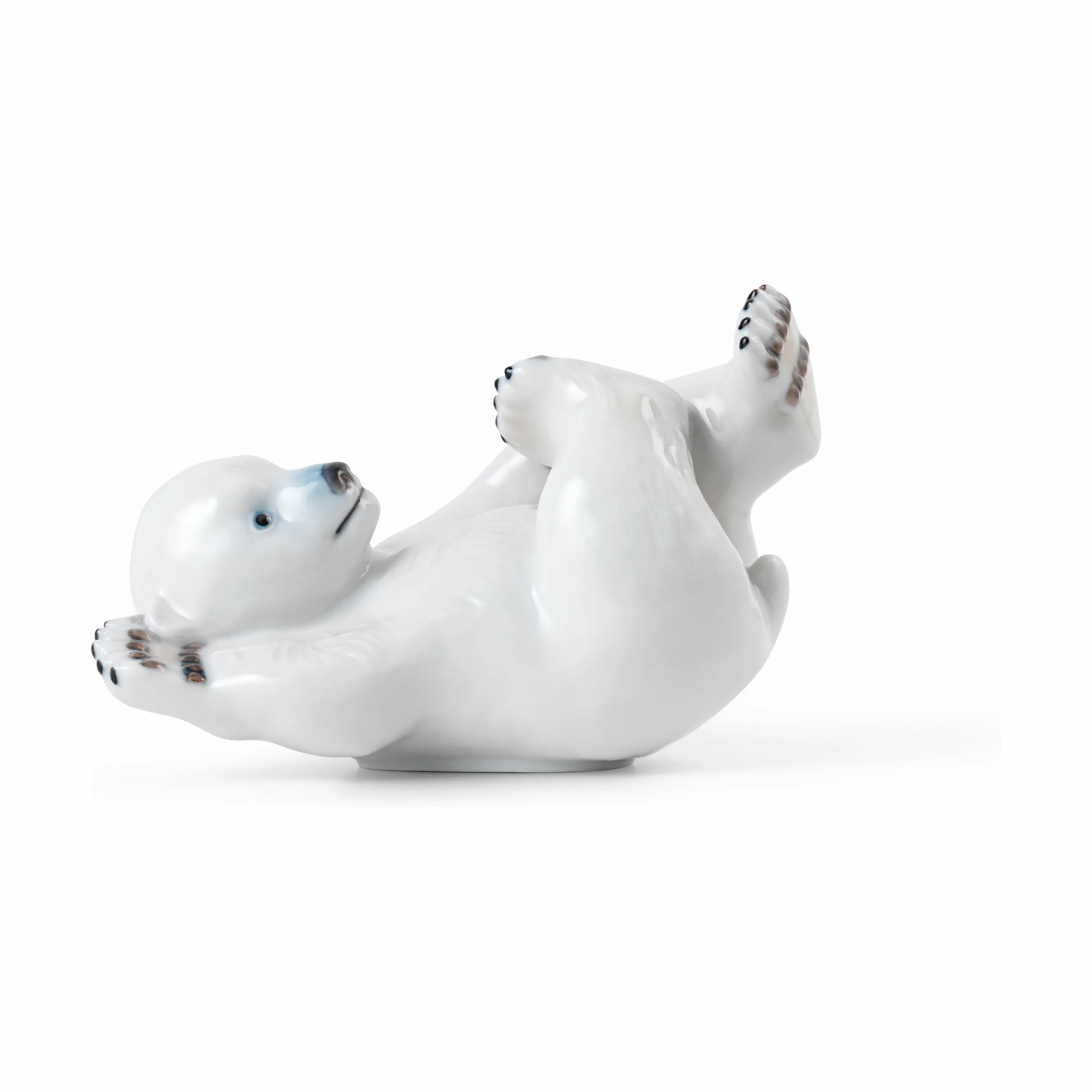 Royal Copenhagen Dyrefigurer Figurine Isbjøneunge i Hvid, 3