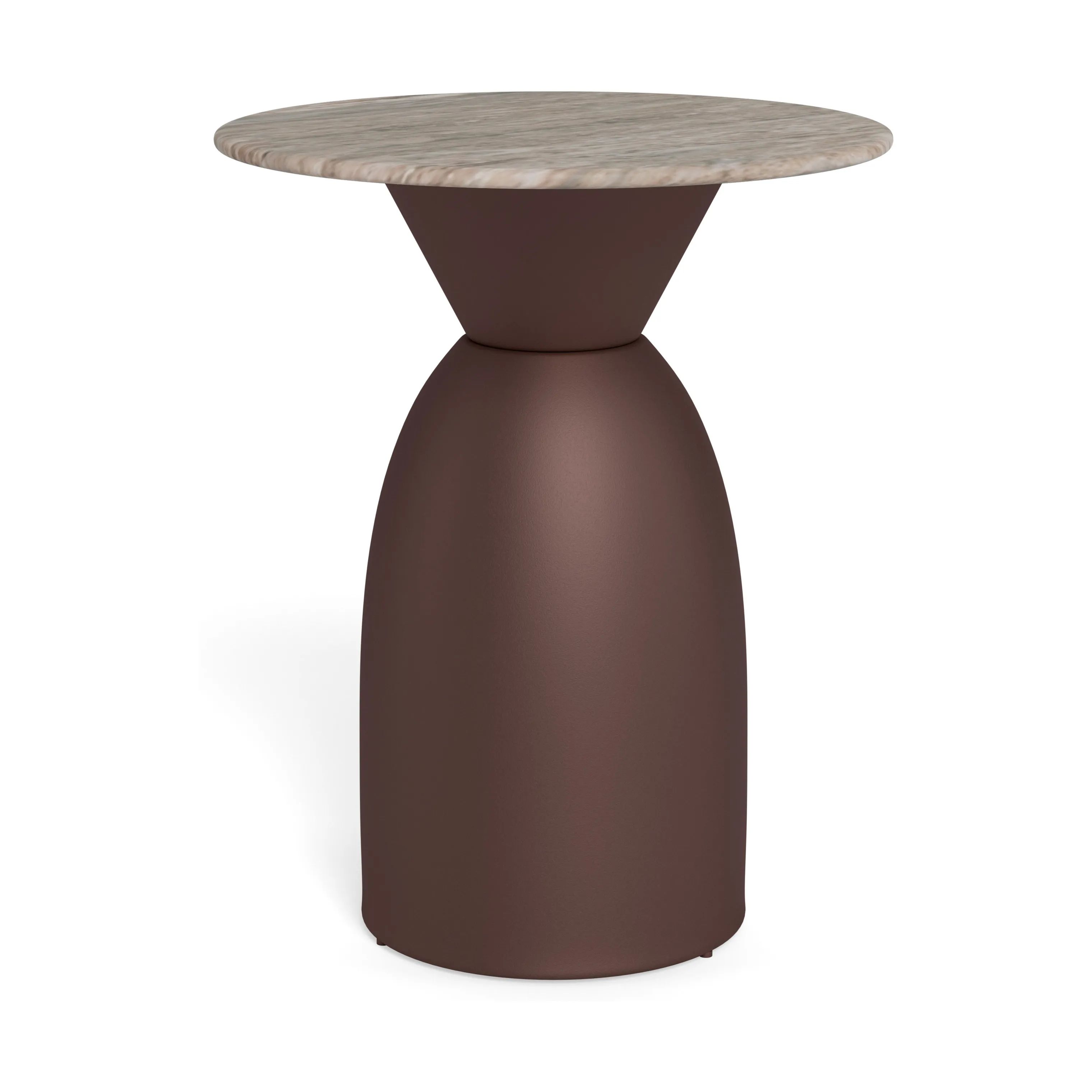 CASA Living Sofaborde Ferrol Sofabord i Grå/bronze, 40 cm, 1