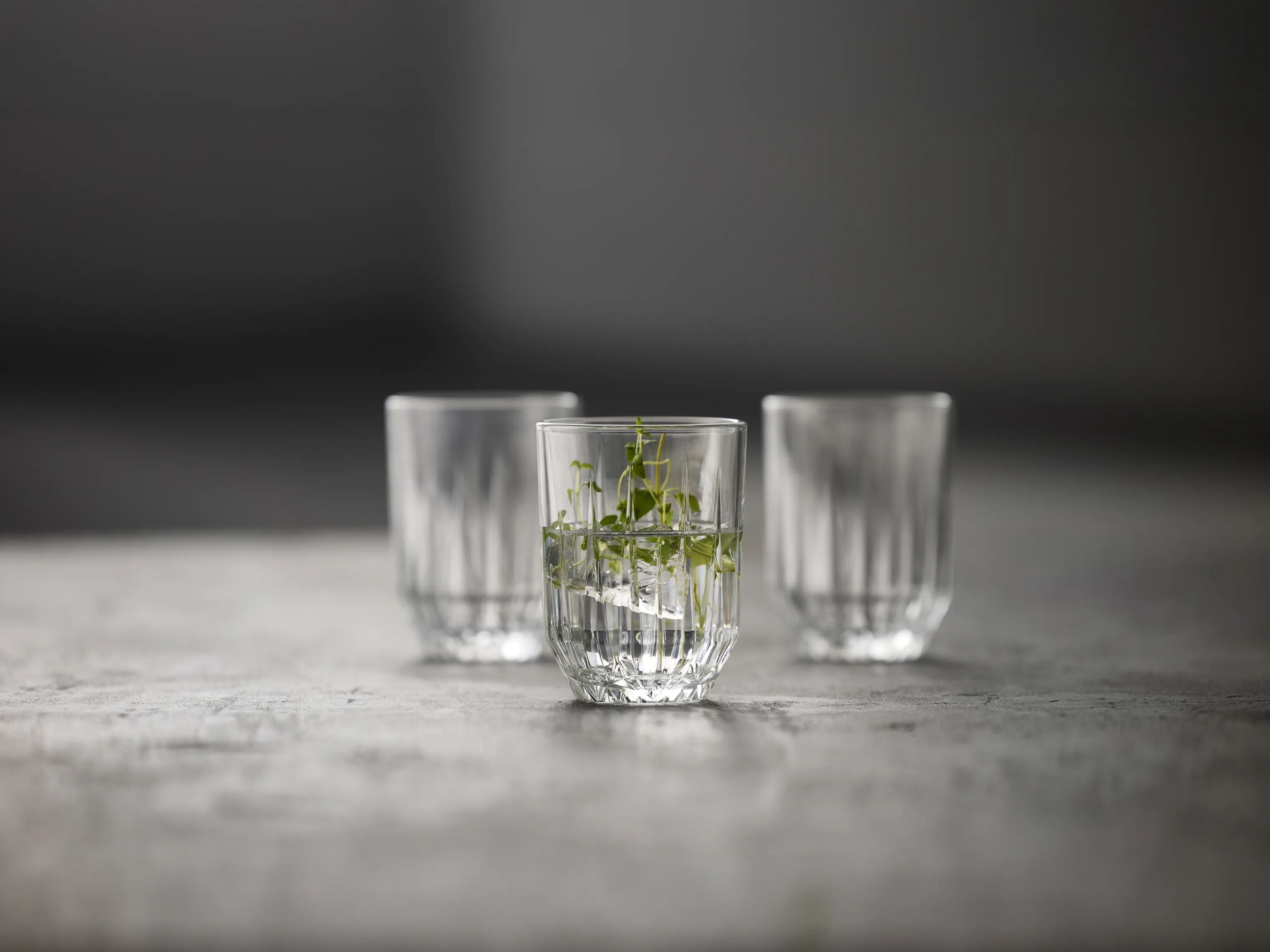 Lyngby Glas Vandglas Astrid Vandglas - 6 stk. i Klar, 2