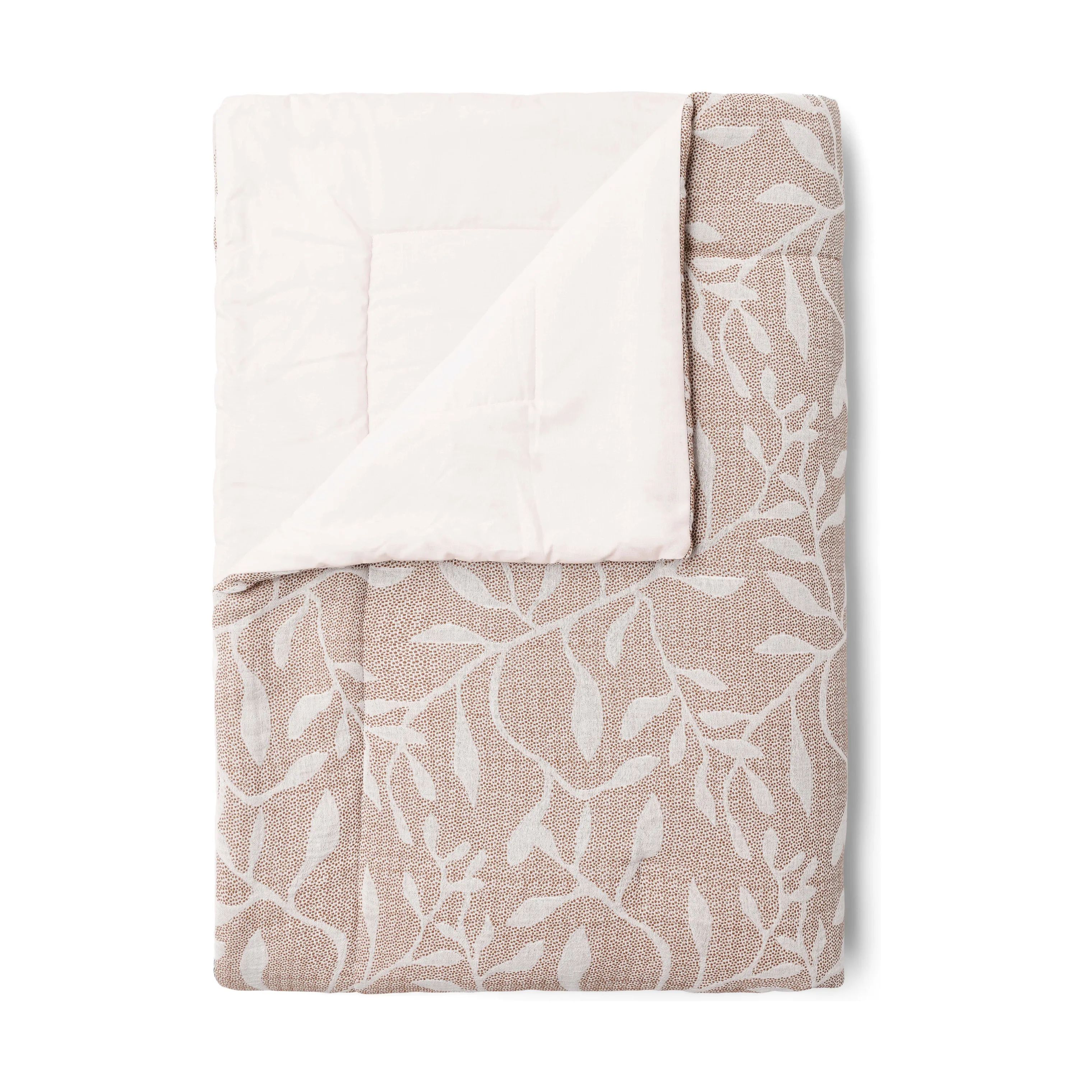 Essenza Sengetæpper Willow Sengetæppe i Mocha mousse, B270 x L265 cm, 1