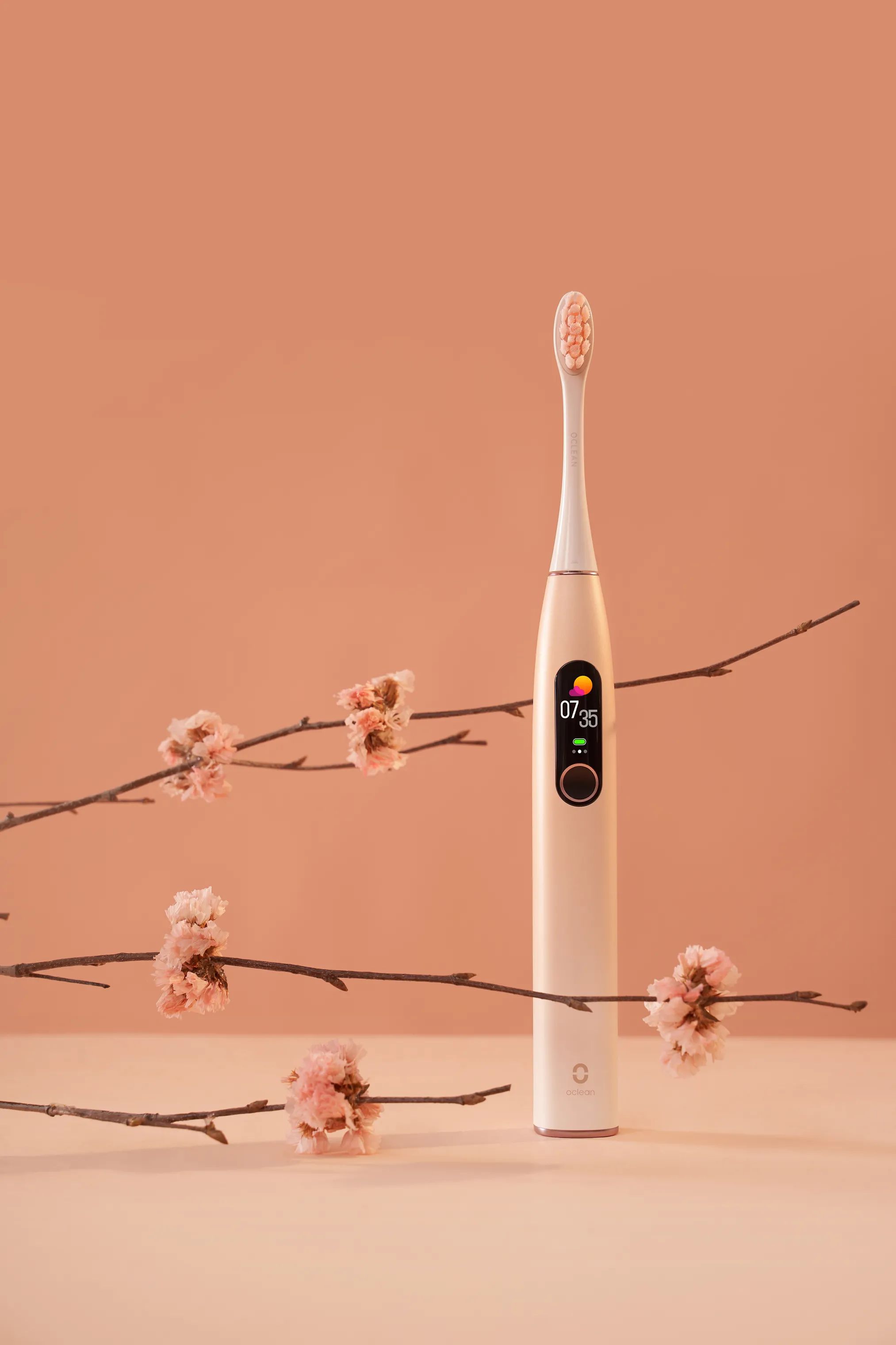 Oclean Tandbørstehoveder X Pro Elektrisk Tandbørste i pink, 4 stk., 2