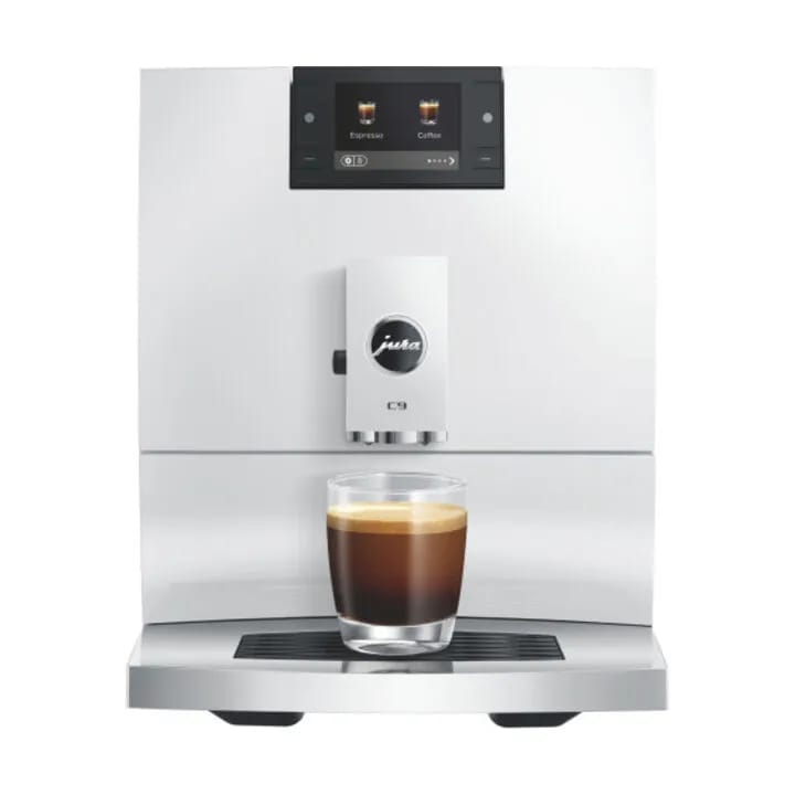 JURA Kaffemaskiner Kaffemaskine C9 (EA) i Piano White, 2