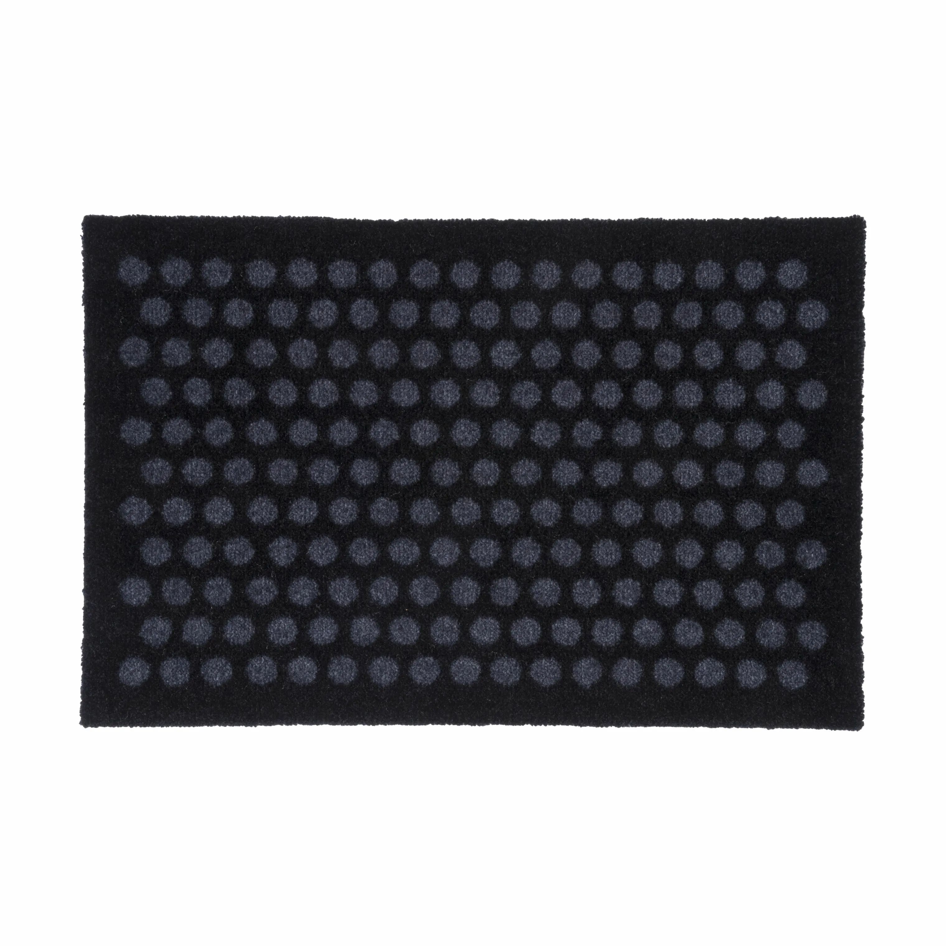 Tica Copenhagen Dørmåtter Dot Gulvmåtte i Sort/grå, B40 x L60 cm, 1