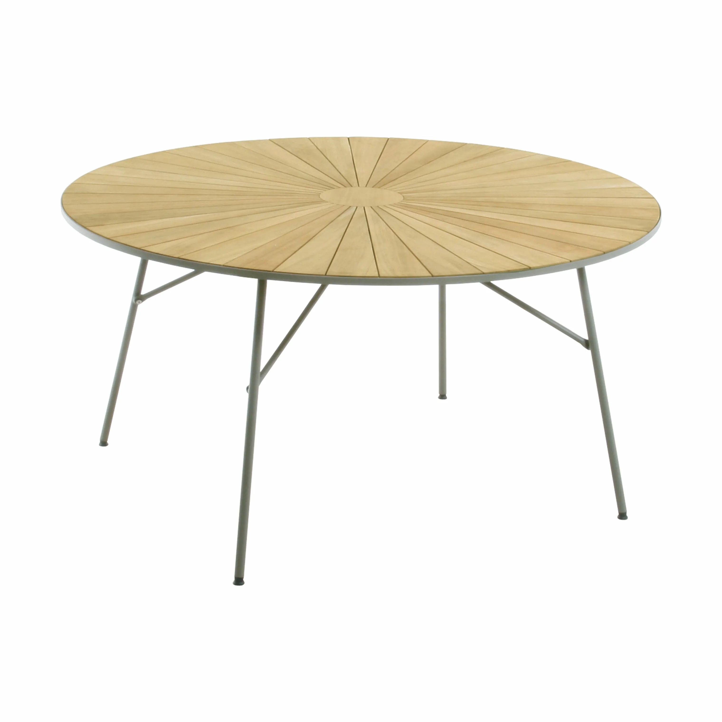 Mandalay Havespiseborde Marguerit Havebord i Teaktræ/olivengrøn, 140 cm, 1