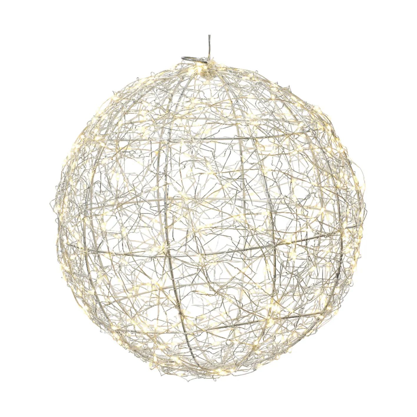 Casa Christmas Lysdekoration LED Kugle i 28 cm, 1