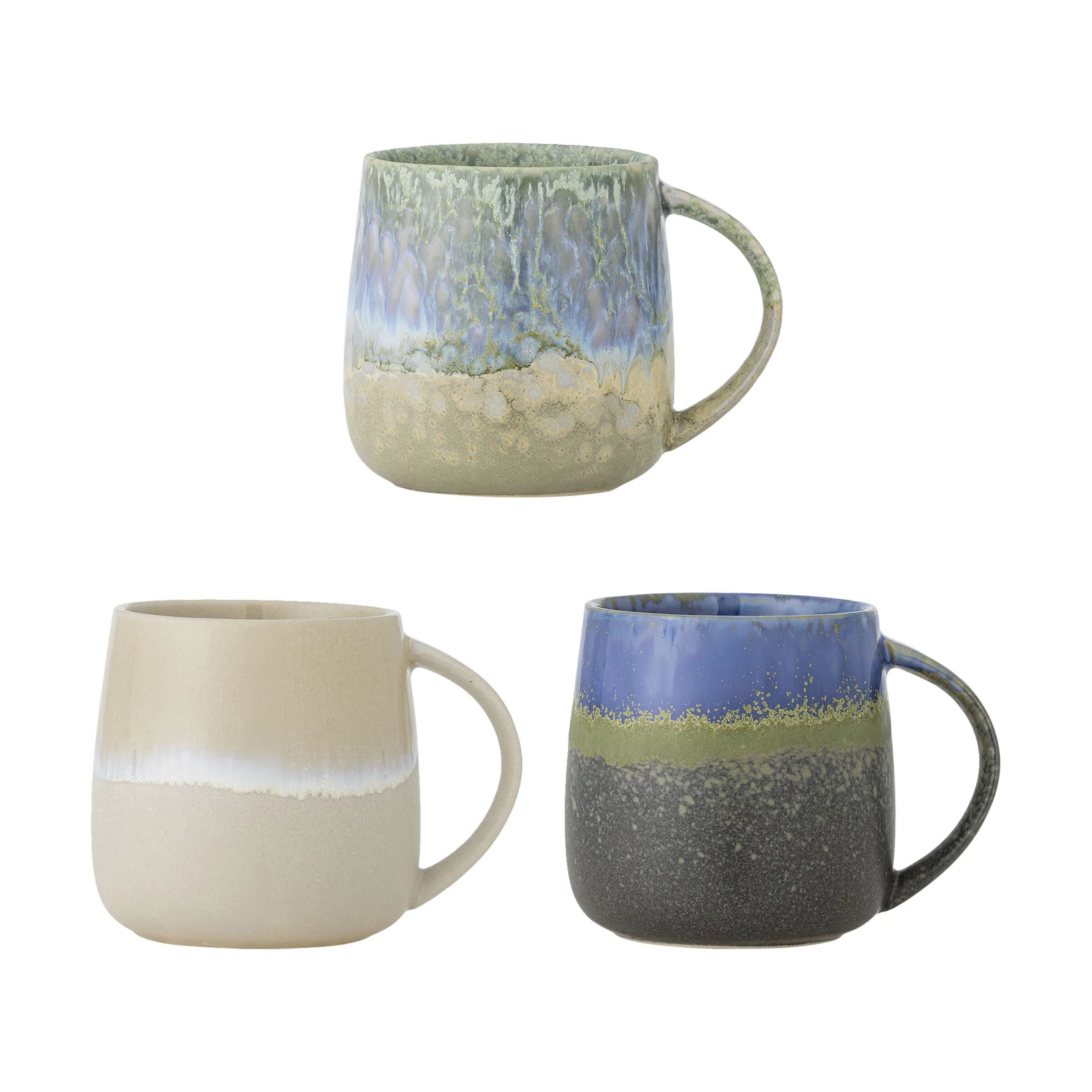 Creative Collection Krus og kopper med hank Cloe Krus - 3 stk i Blue, 1