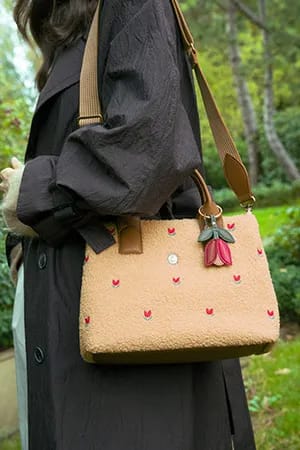 PIP Studio Øvrigt interiør Fashion Bags Nøglering - Tulip i Pink, 3