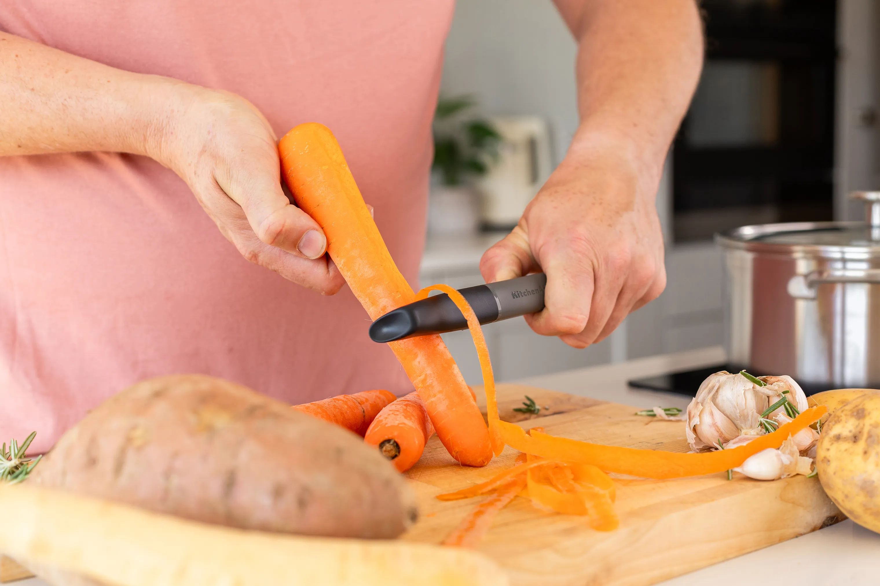 KitchenAid Grøntsags- og kartoffelskrællere Classic Skræller i Grå, 2