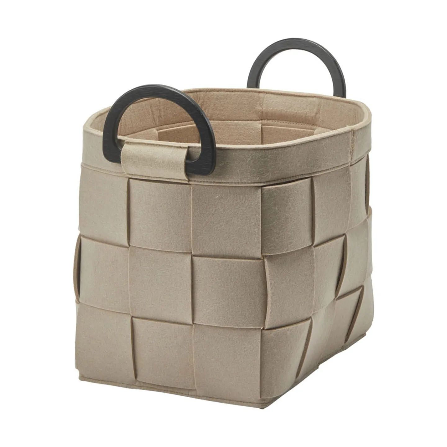 Aquanova Kurve Dix Opbevaringskurv i Beige, 32 cm, 3