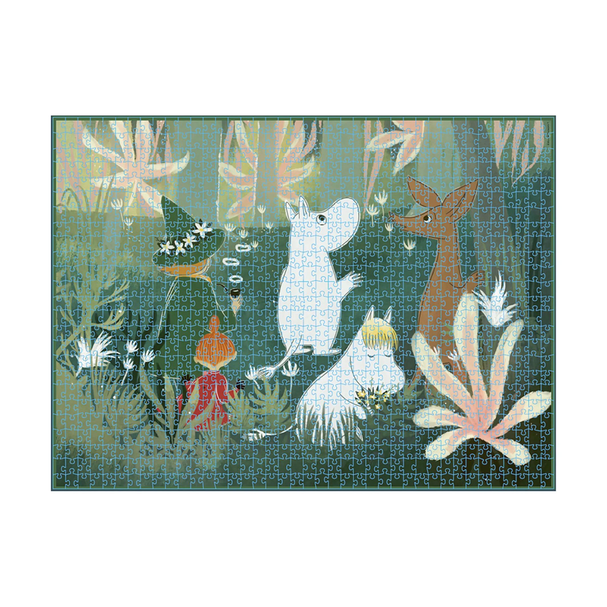 Barbo Toys Puslespil Mumi Puslespil - Moomin i Skovgrøn, 4