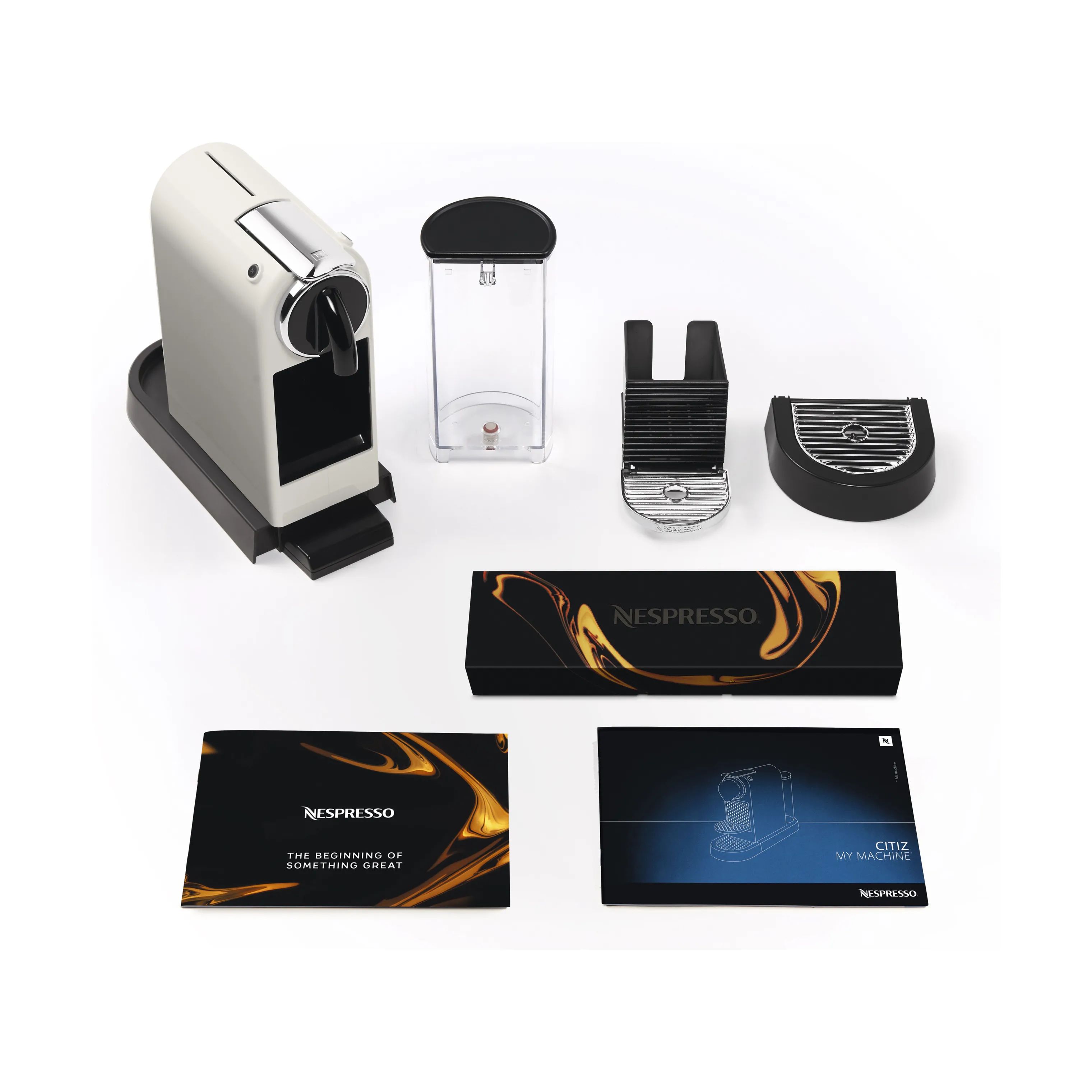 Nespresso kapselmaskiner Vertuo Next CitiZ Kapsel Kaffemaskine i Hvid, 4