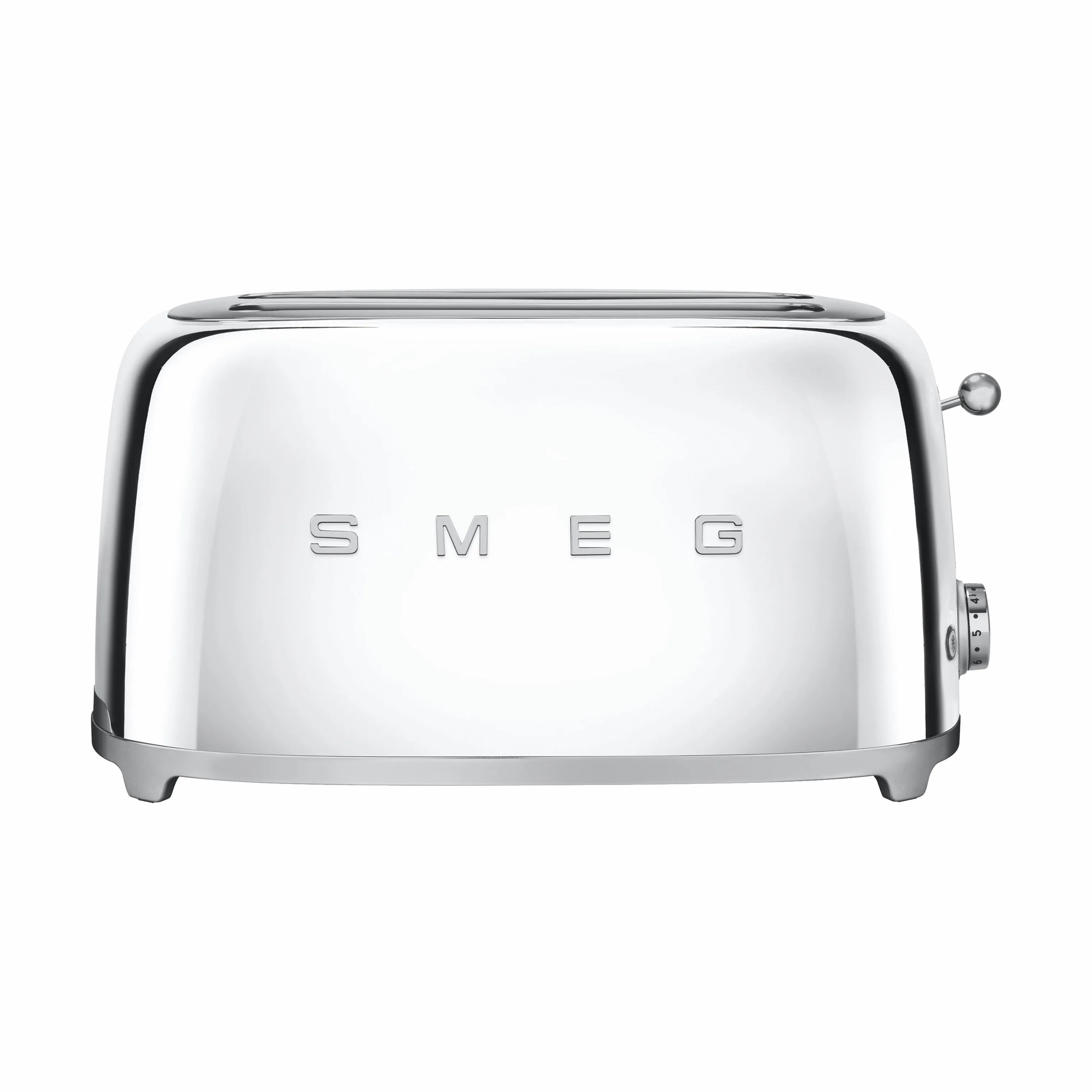 Smeg Brødristere 50's Style Brødrister TSF02SSEU i Krom, 39,4 cm, 1