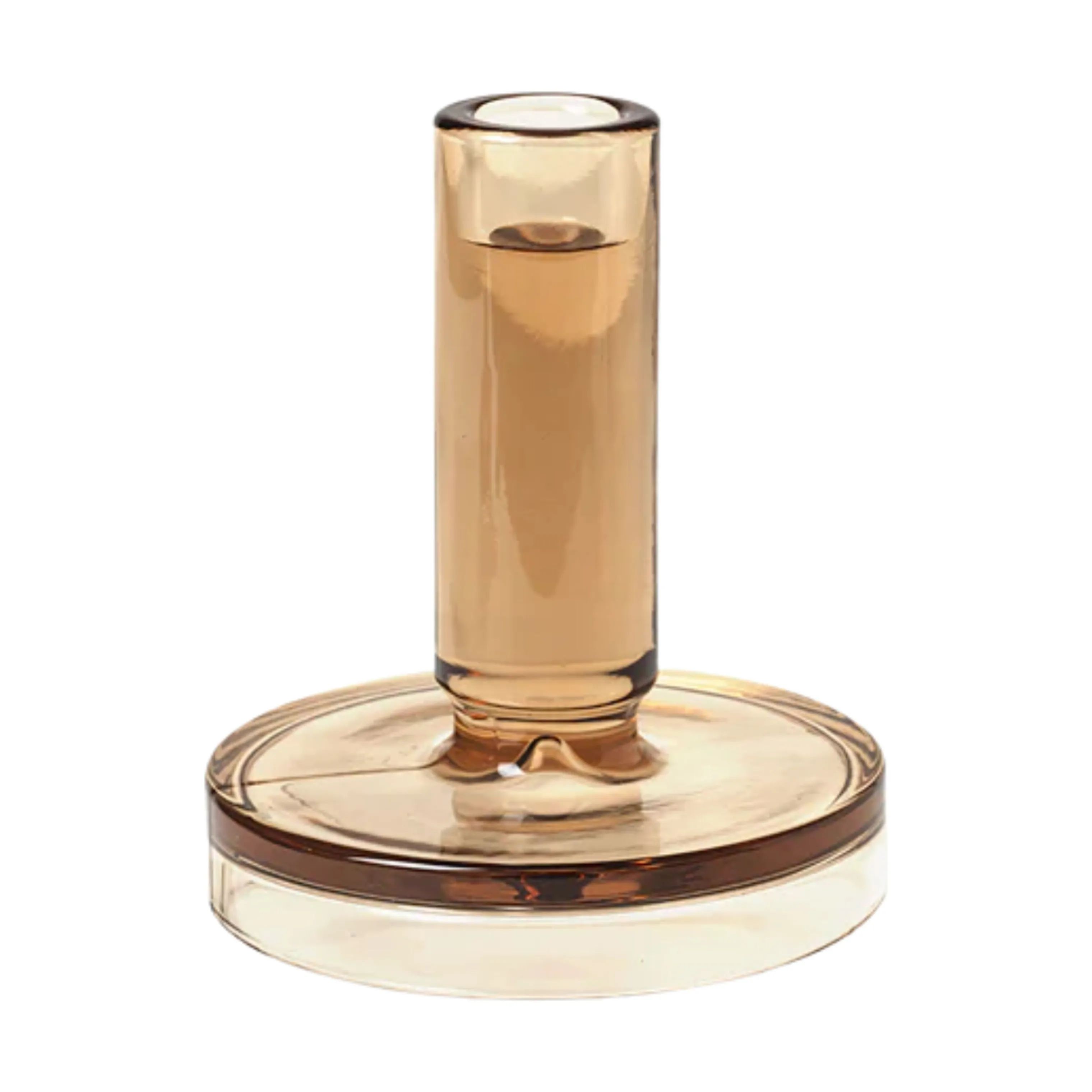 Broste Copenhagen Kronelysestage Petra Lysestage i Brun, 12 cm, 1