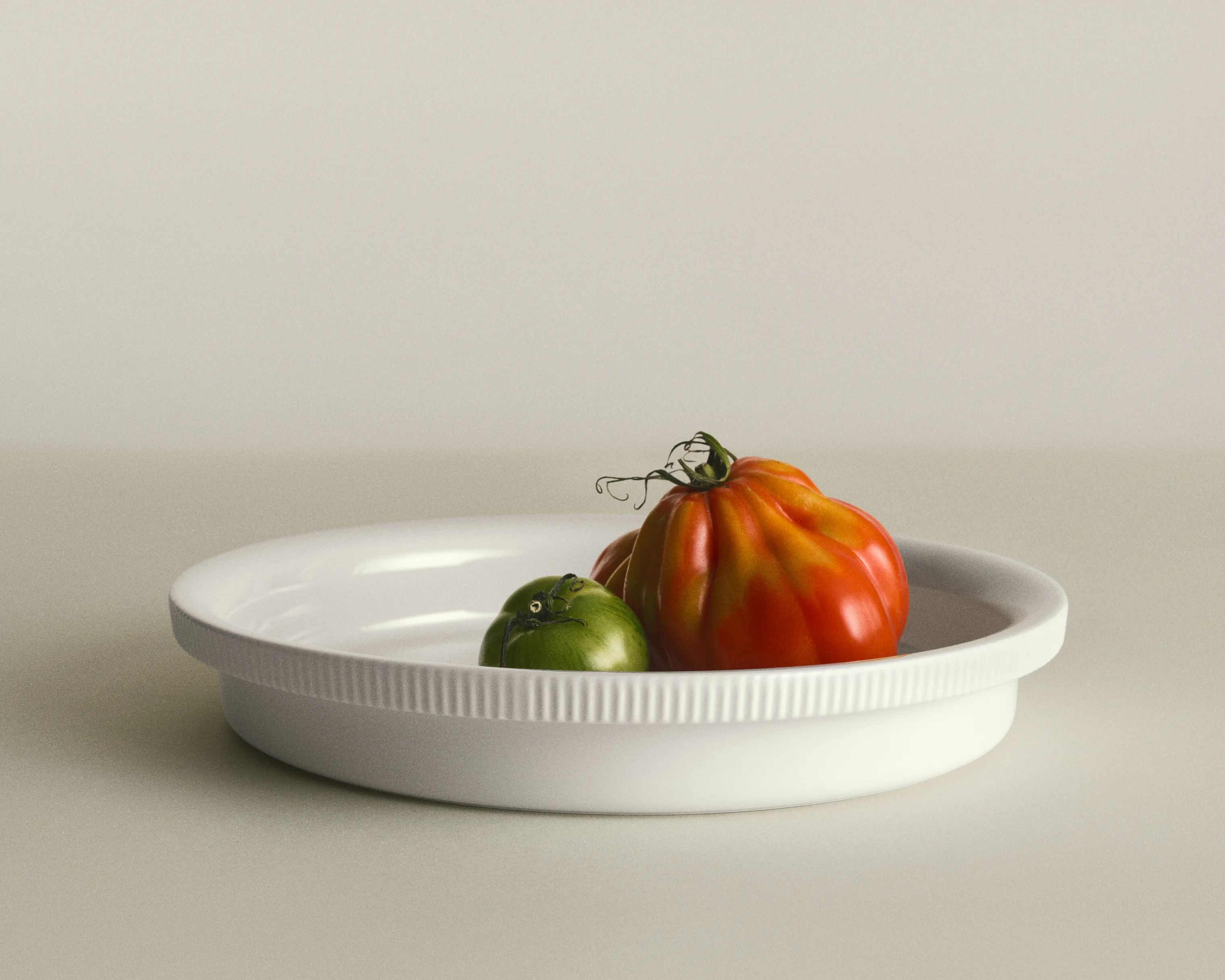 Georg Jensen Ovnfaste fade Bernadotte Ovnfast Fad i Hvid, 2