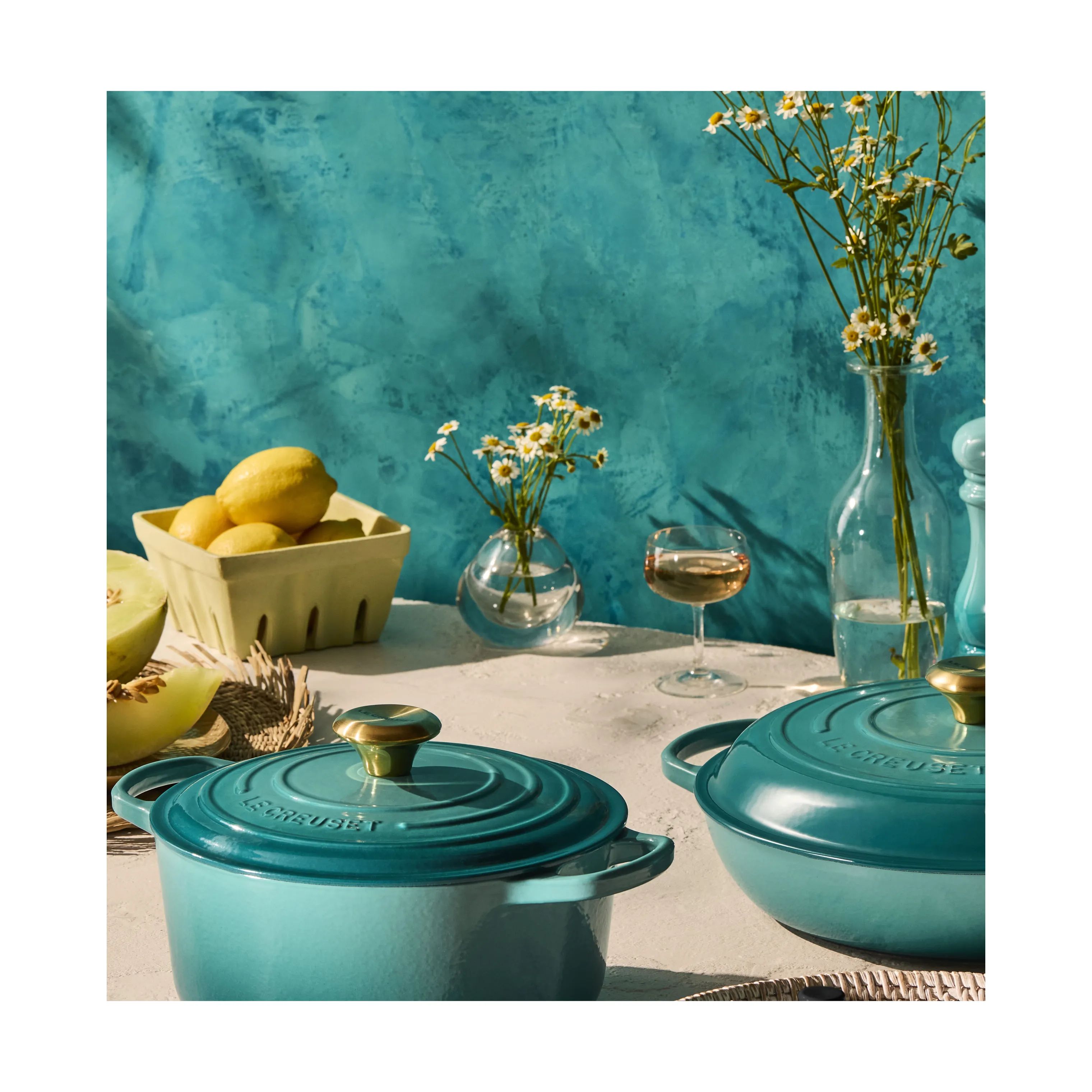 Le Creuset Gryder Signature Minigryde i Bleu Riviera, 3