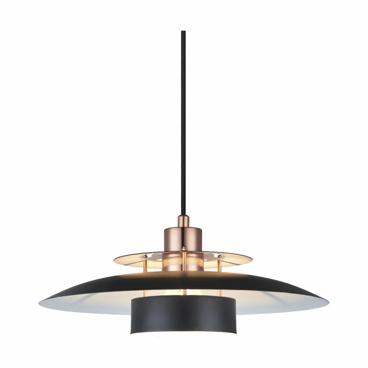Halo Design Pendler Sørup Pendel i Sort/kobber, 40 cm, 1