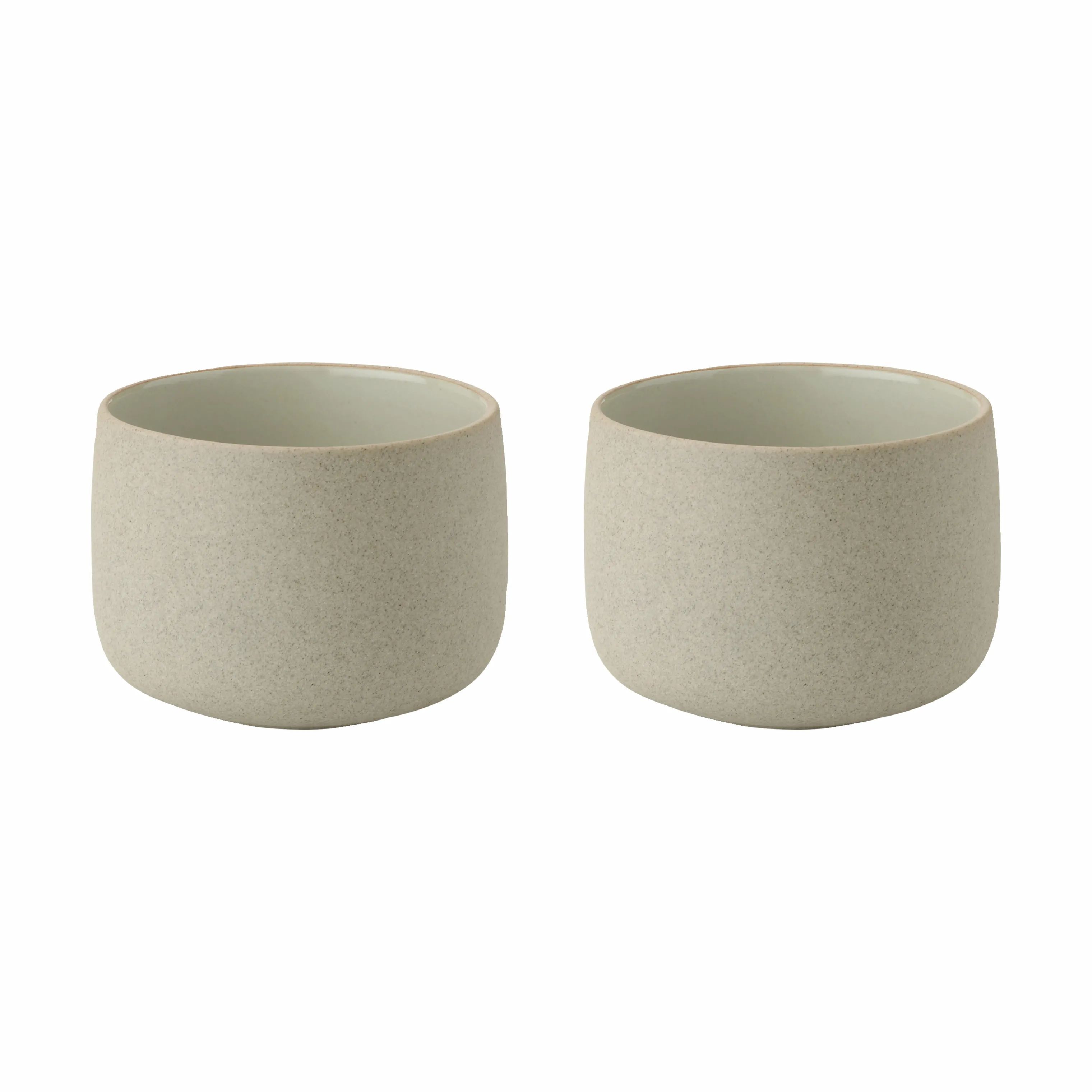 Stelton Krus og kopper uden hank Emma Kop - 2 stk. i Grey, 15 cl, 1