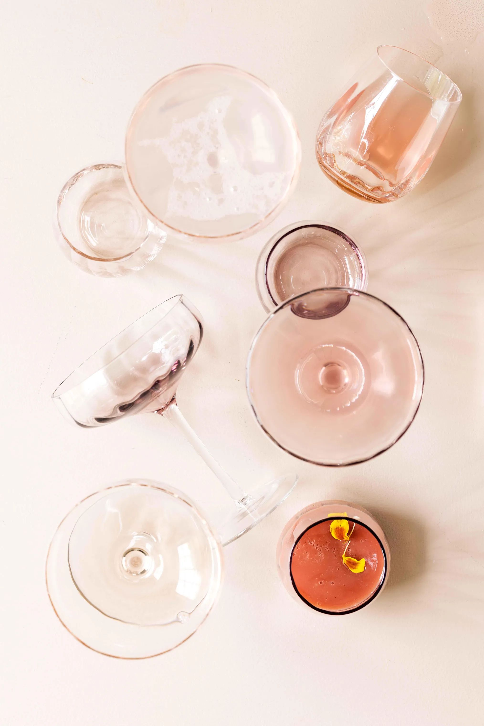 SØHOLM Champagneglas Sonja Champagneglas i Peach, 2