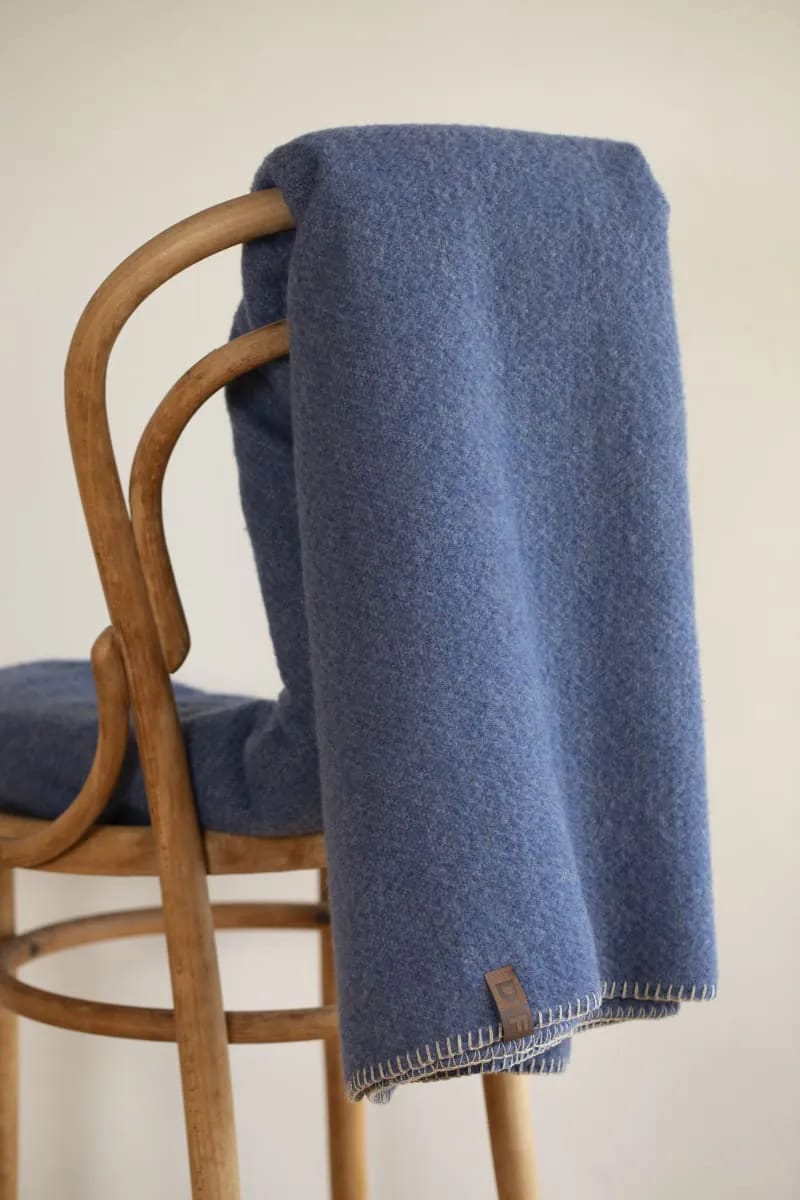 Fusenegger Plaider Merano Plaid i Blue, 1