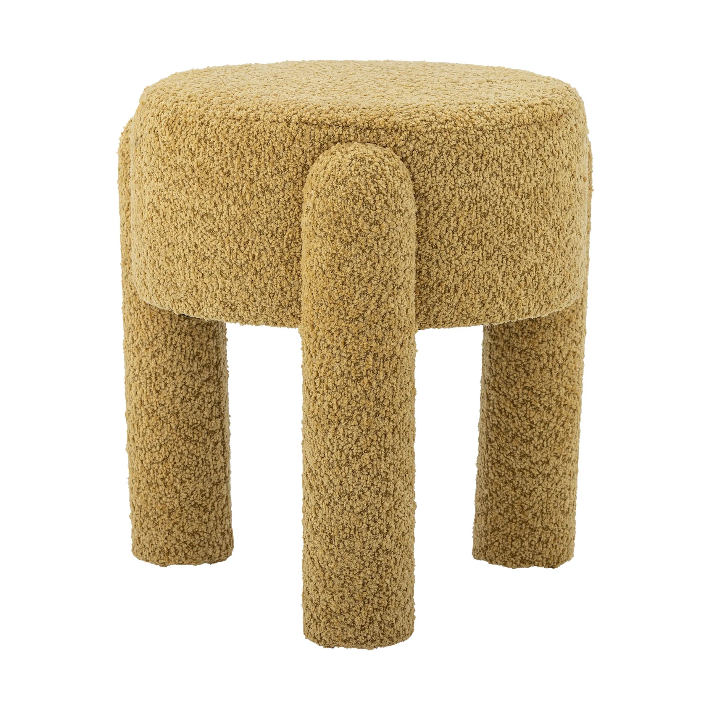 Bloomingville Skamler Bruno Taburet i Gul, 4