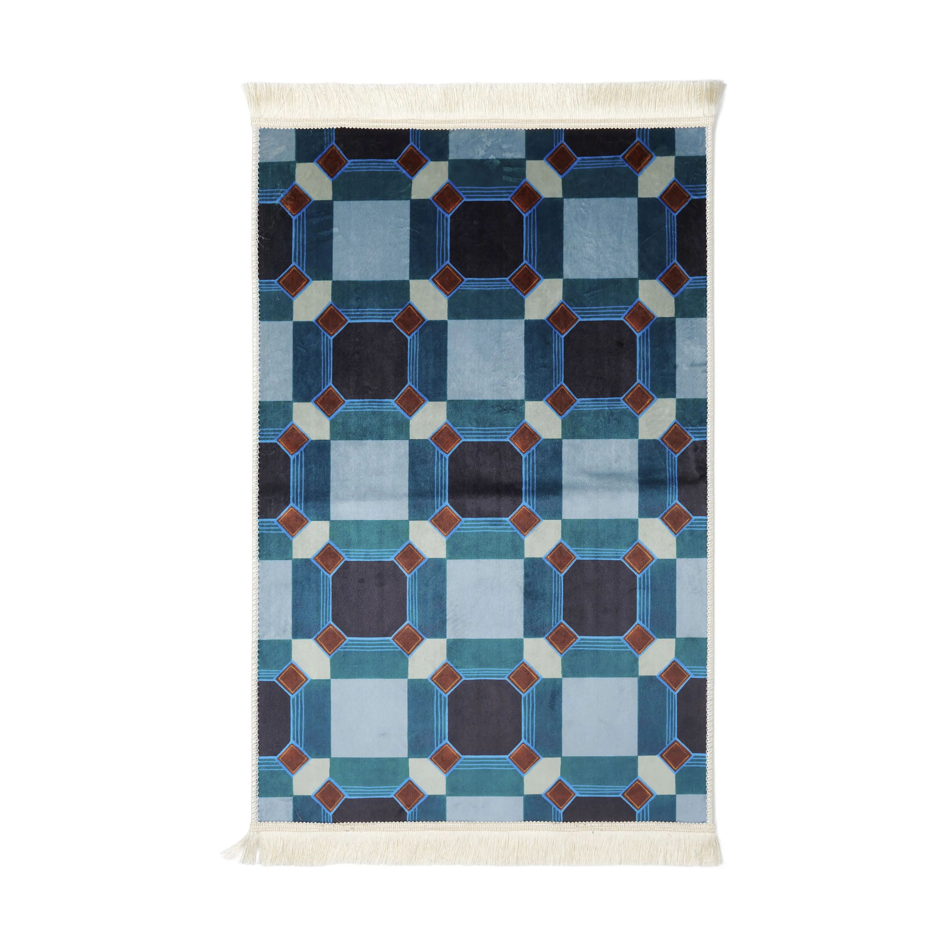 Essenza Gulvtæpper Teade Tæppe i Nightblue, B60 x L90 cm, 1