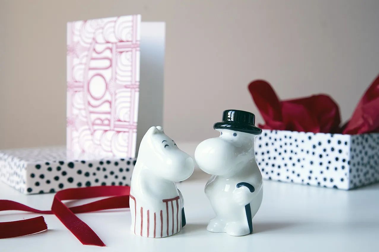 Moomin Arabia Øvrige figurer Moomin special Figur Mumifar i Hvid/sort, Mumifar, 2