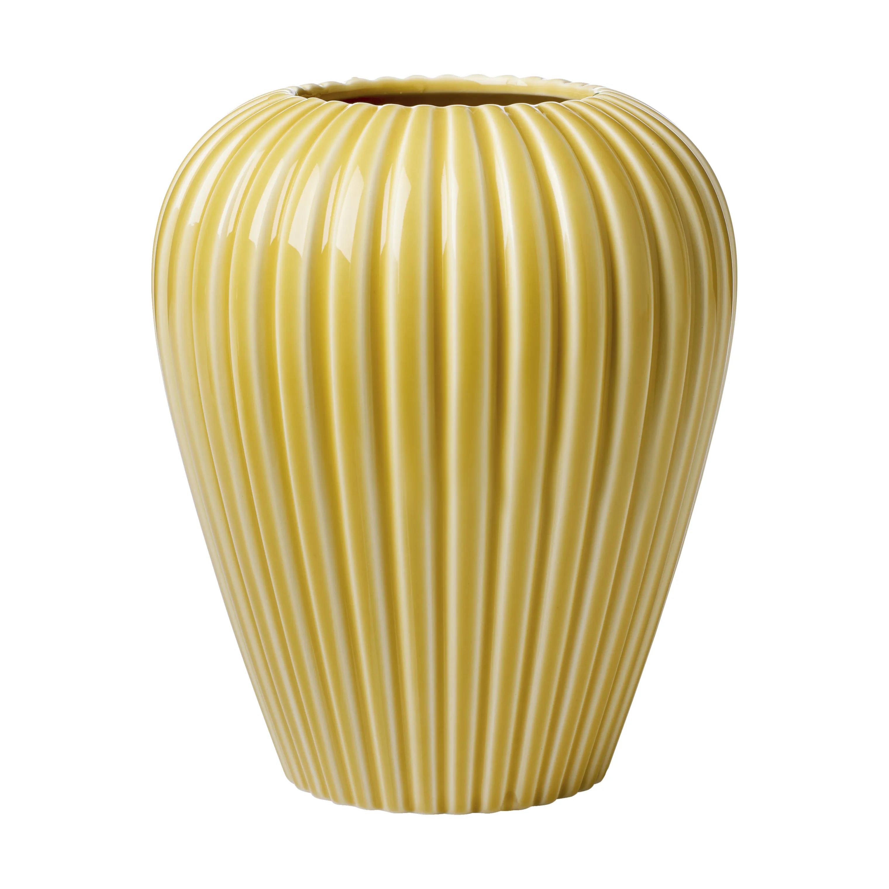 erik bagger a/s Vaser Eslau Lilje Vase i Gul, 20 cm, 1