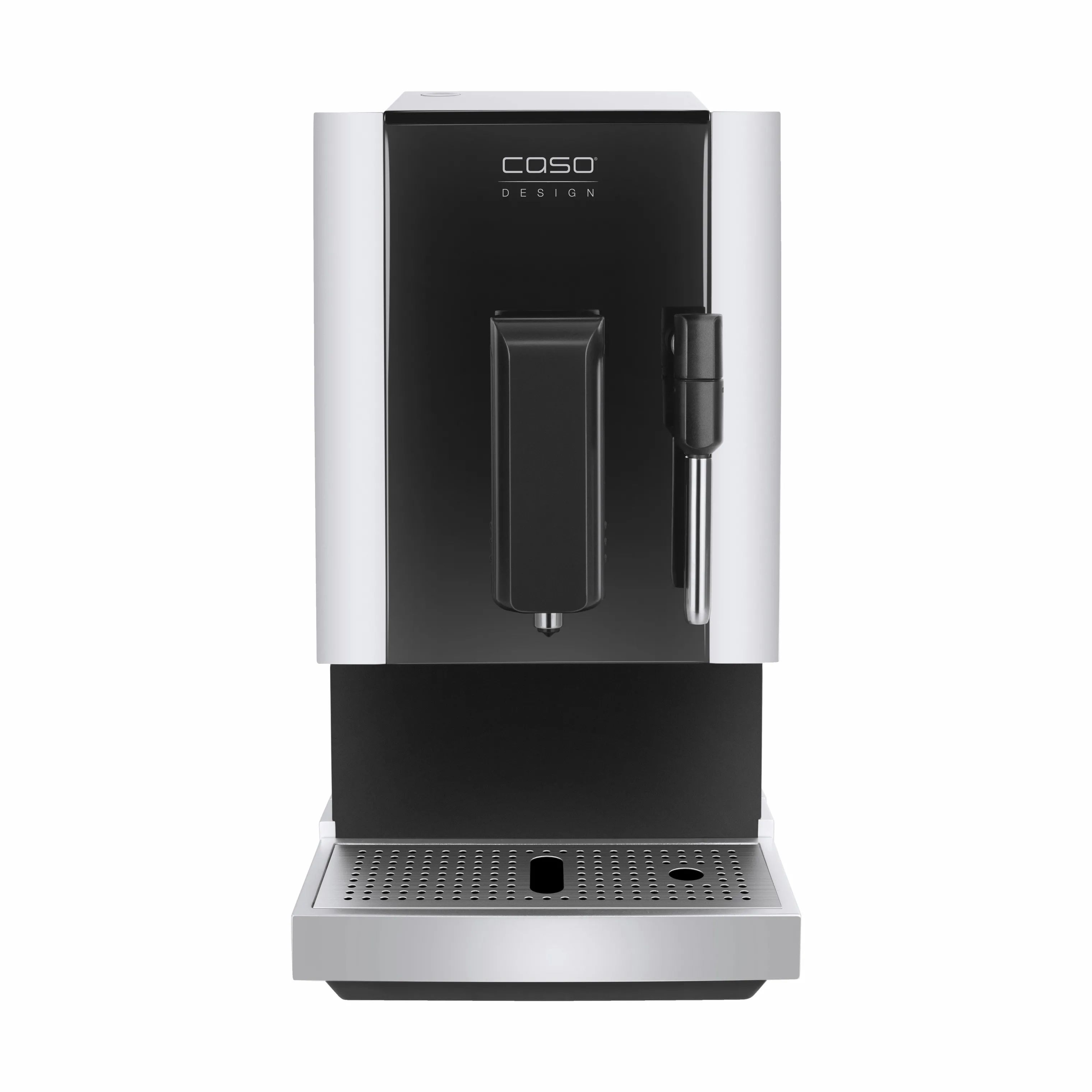 Caso Kaffemaskiner Café Crema One Fuldautomatisk kaffemaskine CS1881 i Rustfri stål/sort, 1