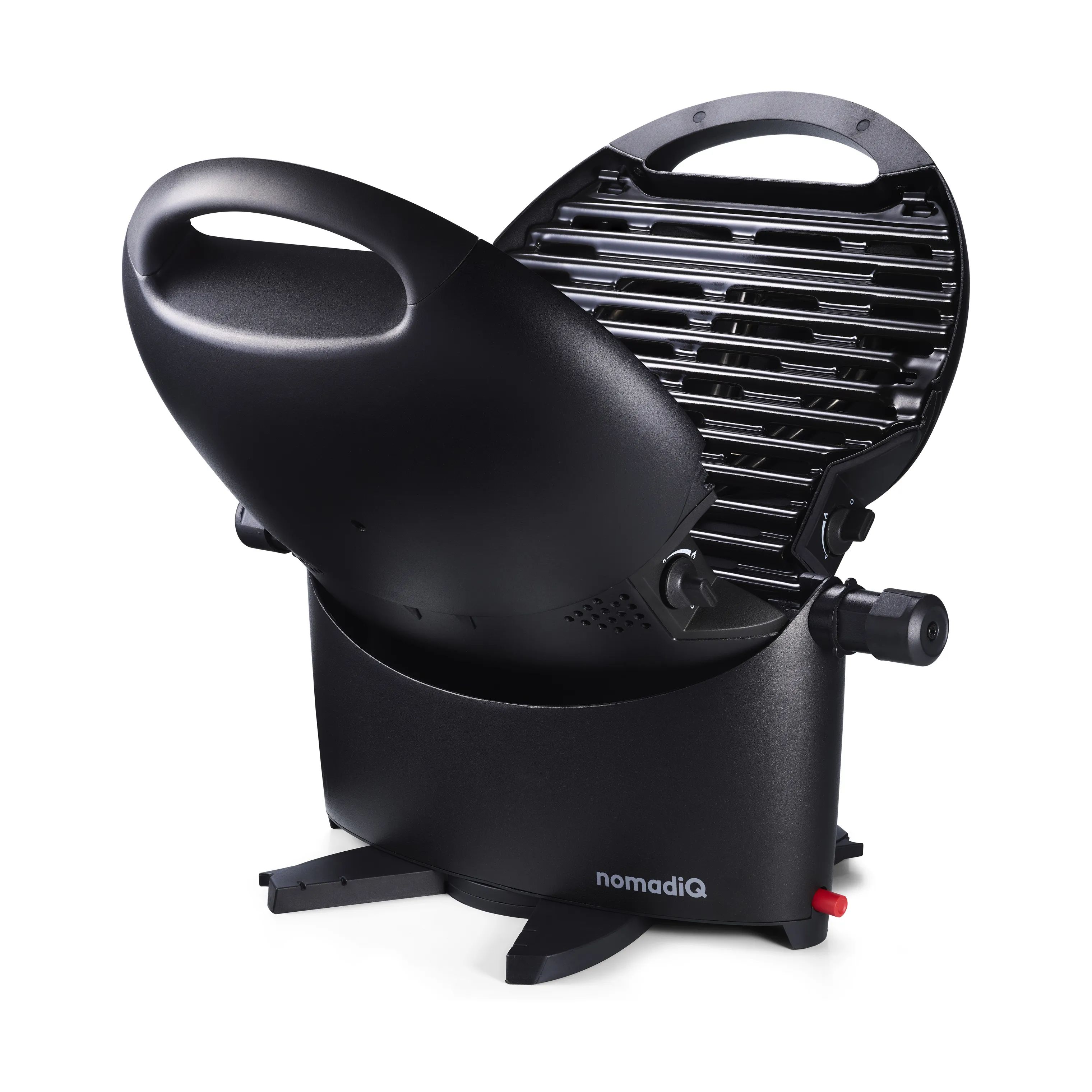NomadiQ Gasgrill Transportabel Gasgrill i Black, 4