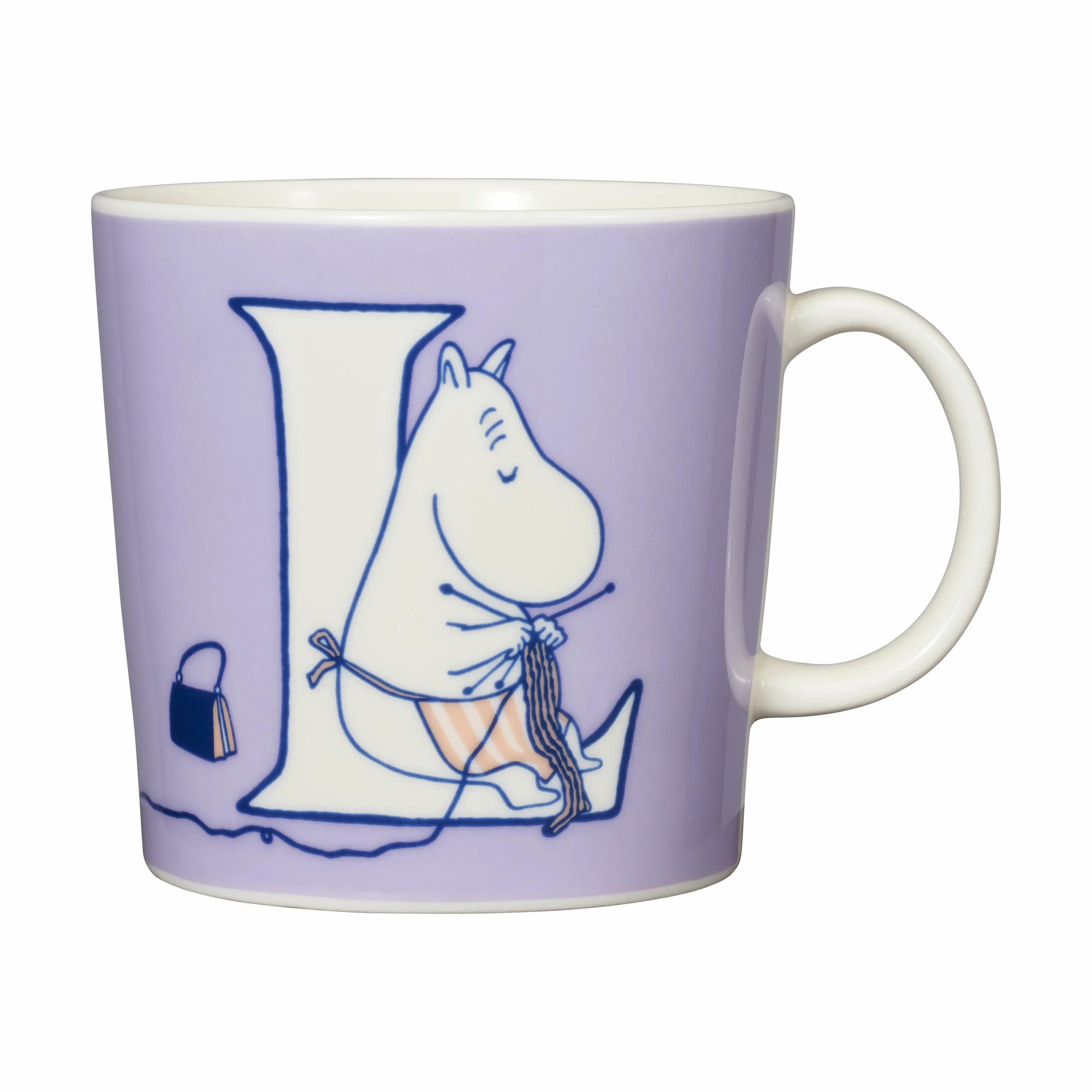 Moomin Arabia Krus og kopper med hank ABC Krus - L i L, 1
