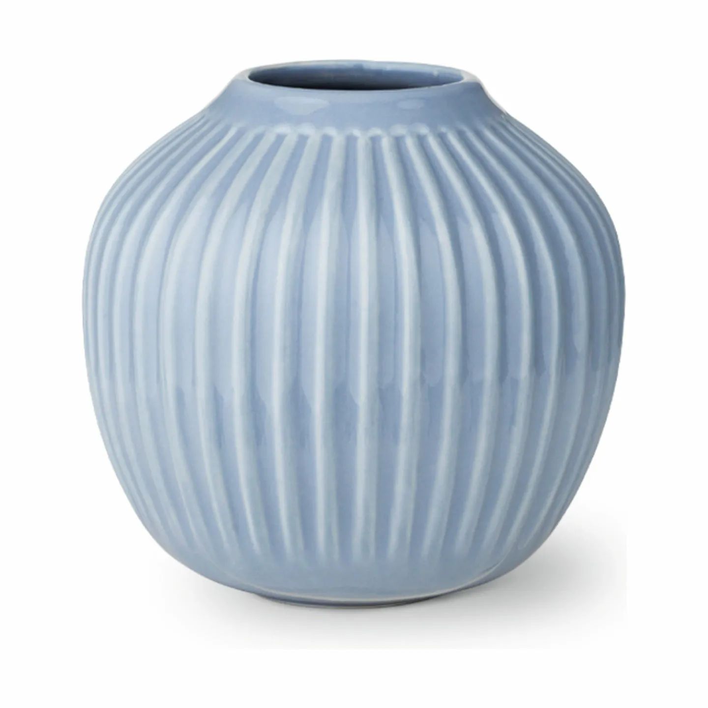 Kähler Vaser Hammershøi Vase i Lyseblå, 13 cm, 1