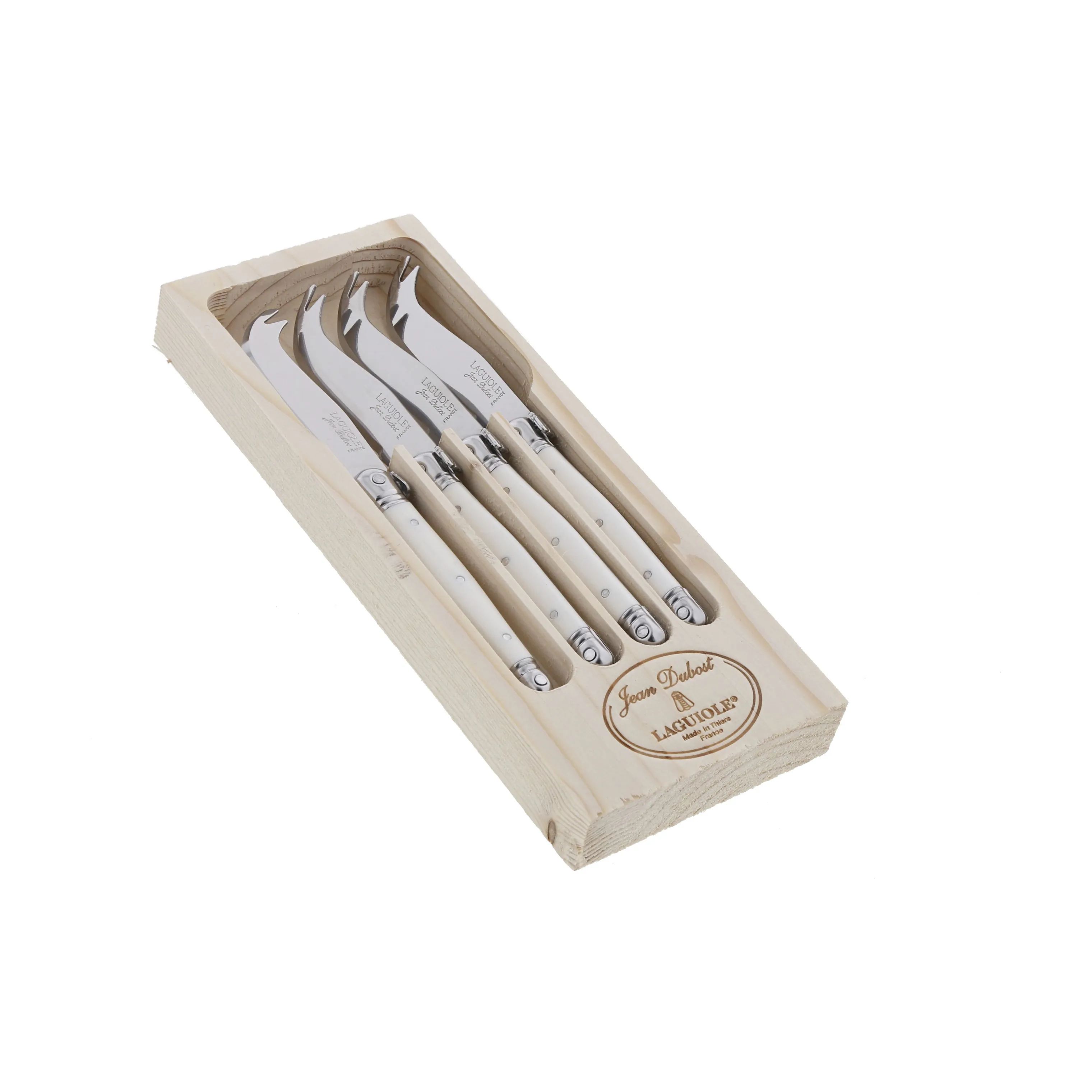 Jean Dubost Osteknive Laguiole Ostekniv - 4 stk. i Elfenben, 1