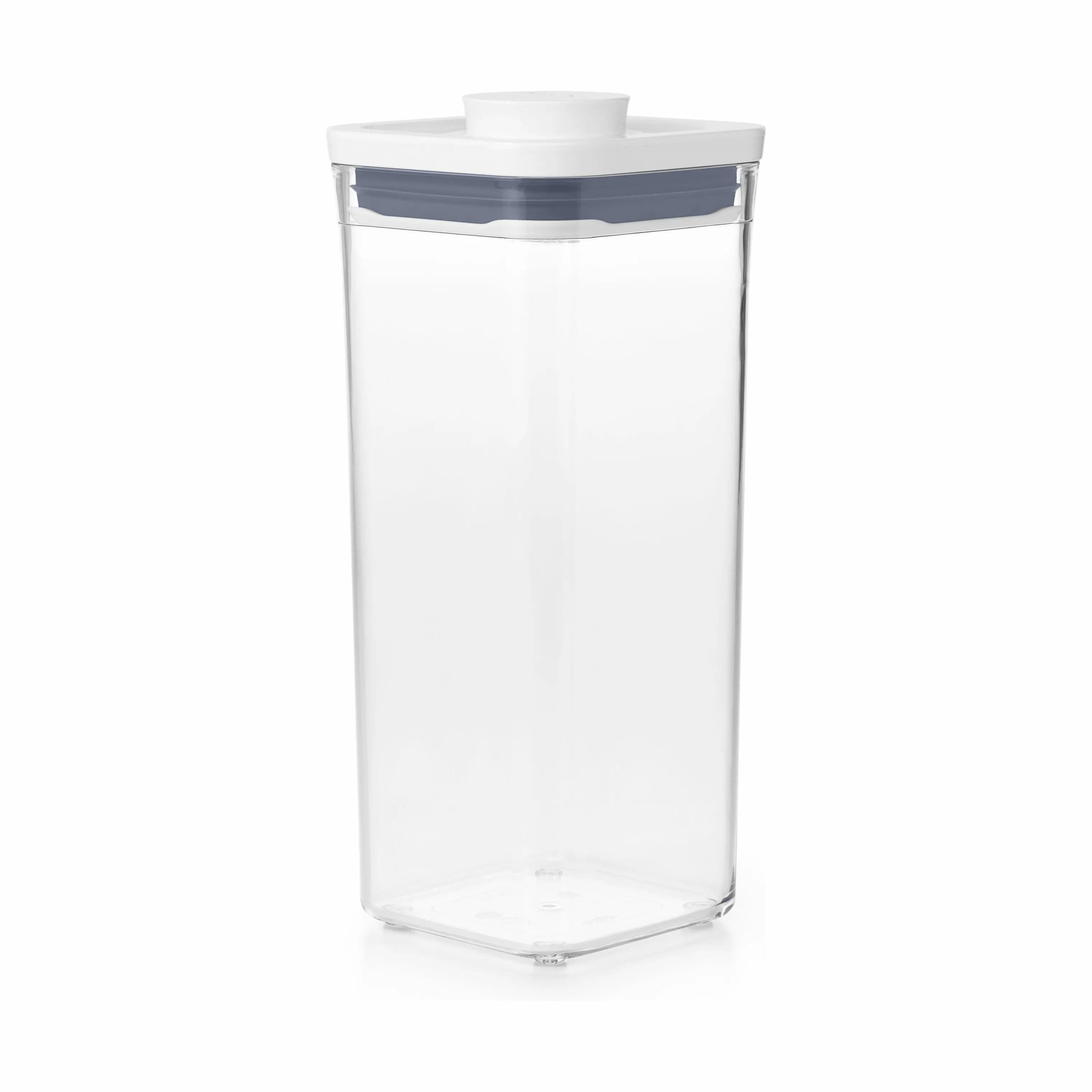 OXO Opbevaringsbokse POP Opbevaringsboks i hvid;klar;grå, H23 cm x 1.6 L, 1