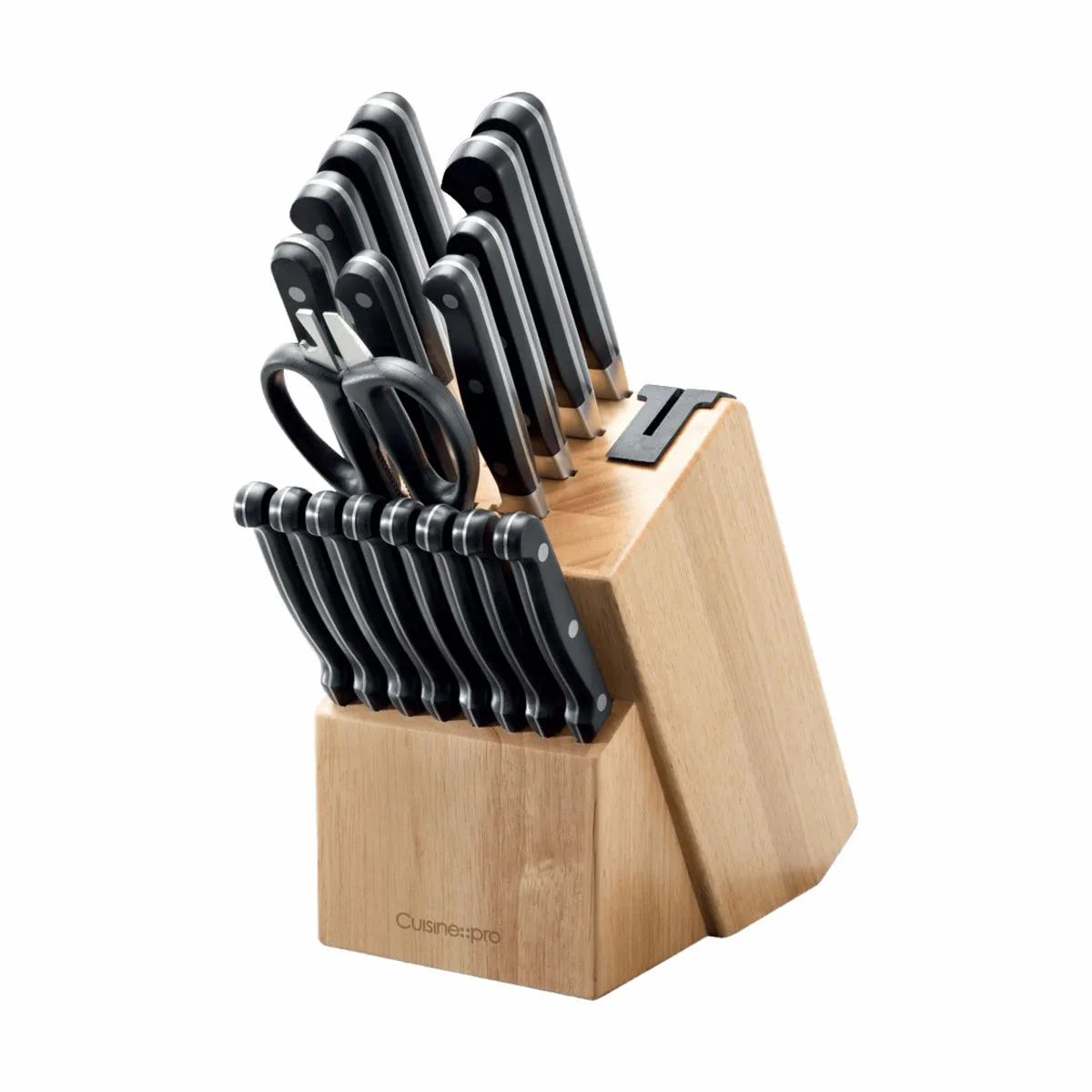 THE CUSTOM CHEF™ Knivblokke med knive Cuisine::pro®
Sabre™ Cuisine::pro Sabre™ Knivblok - 19 dele i 19 stk., 1