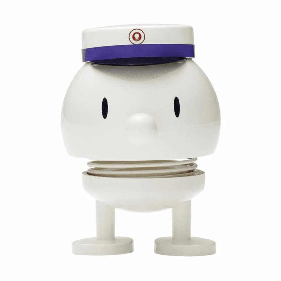 Hoptimist Øvrige figurer Bumble - Student i Hvid, 7,5 cm, 1