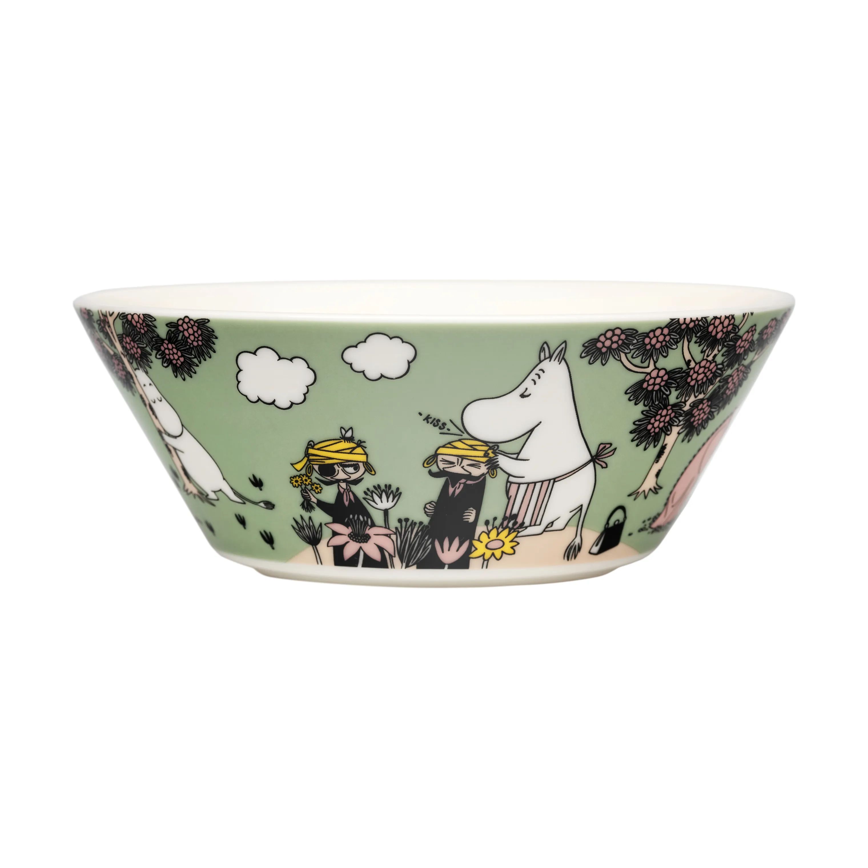 Moomin Arabia Serveringsskåle Klassisk Kærlig omsorg Skål i Omsorg, 1