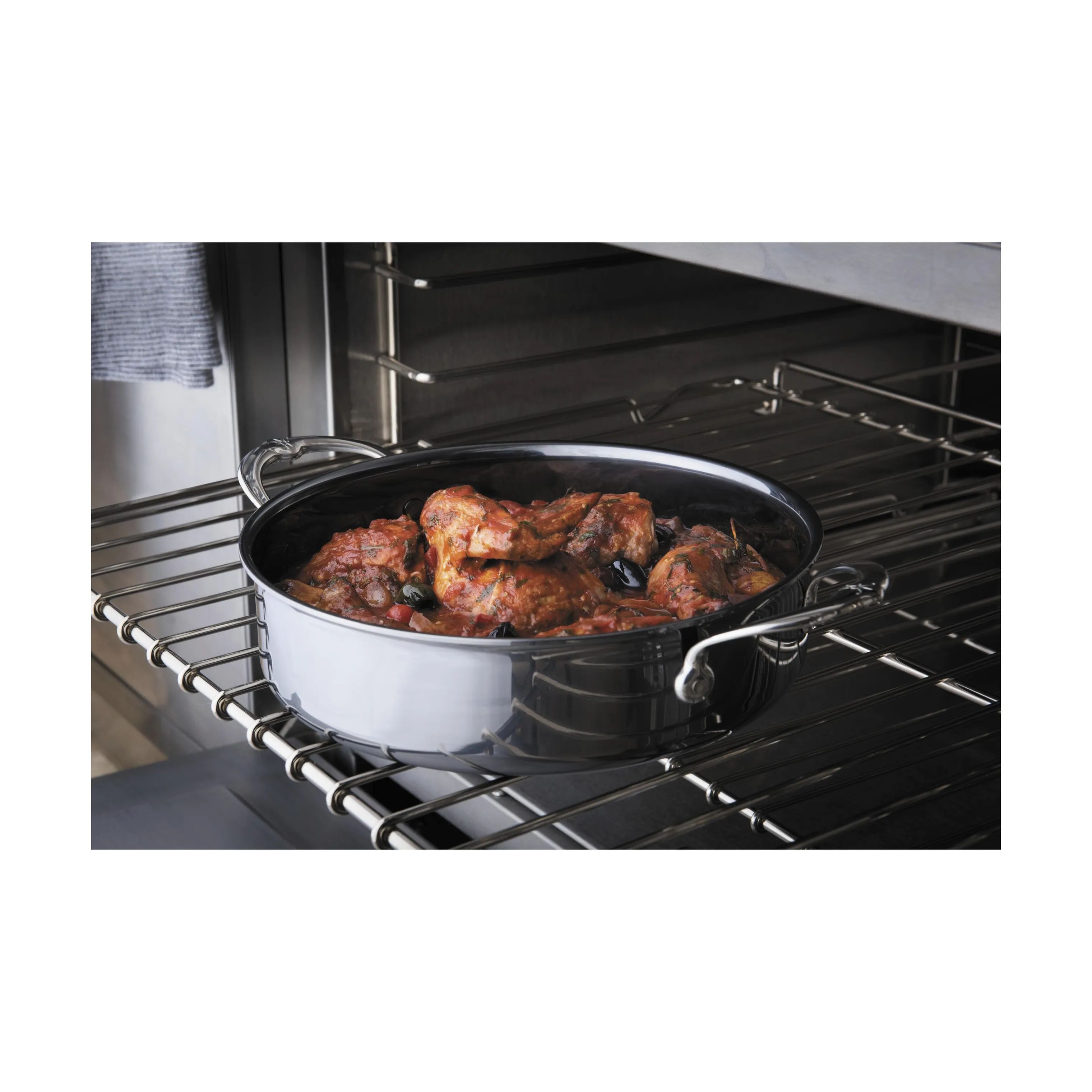Hestan Kasseroller Nanobond Sauteuse i Rustfrit stål, 3
