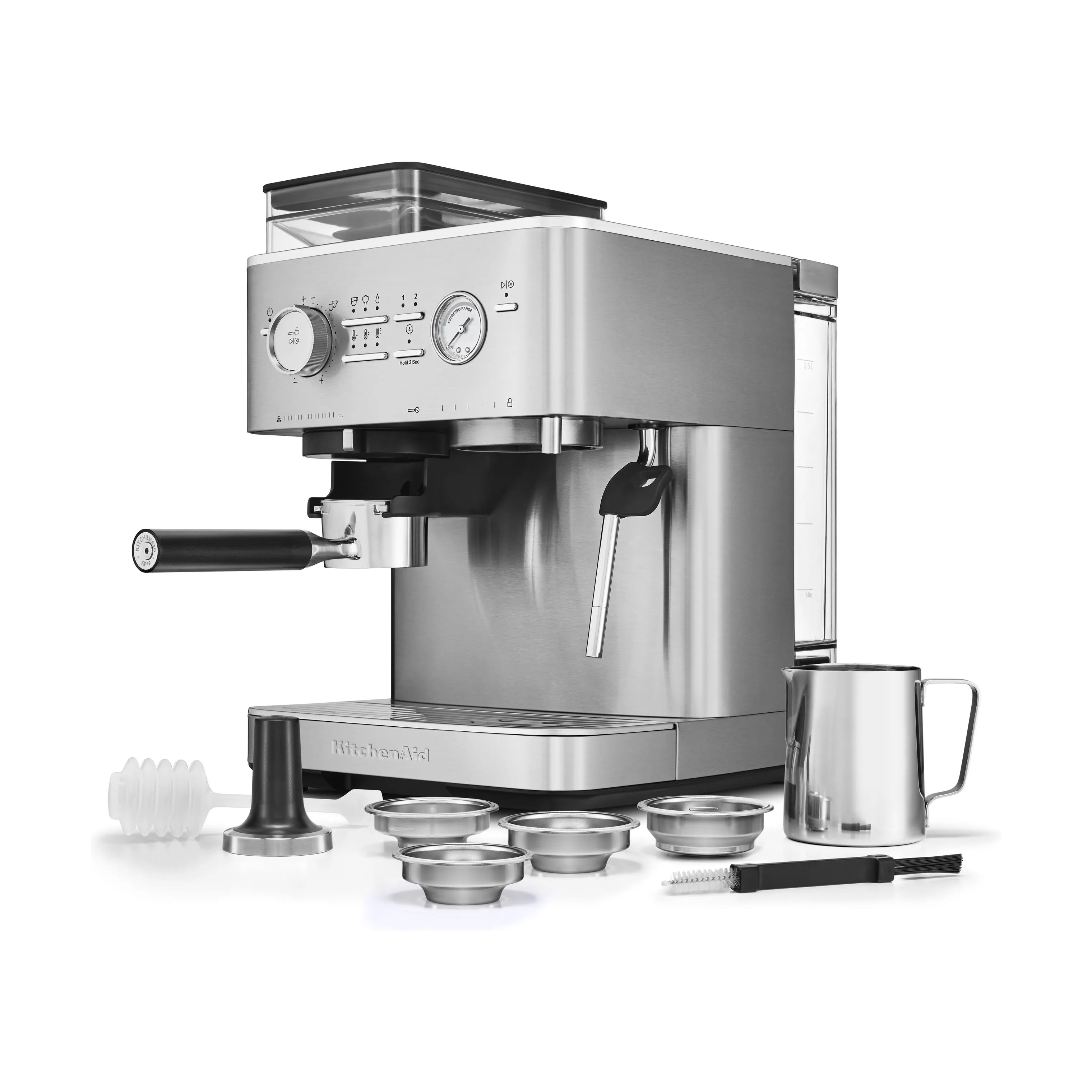 KitchenAid Espressomaskiner Espressomaskine i Stainless Steel, 4