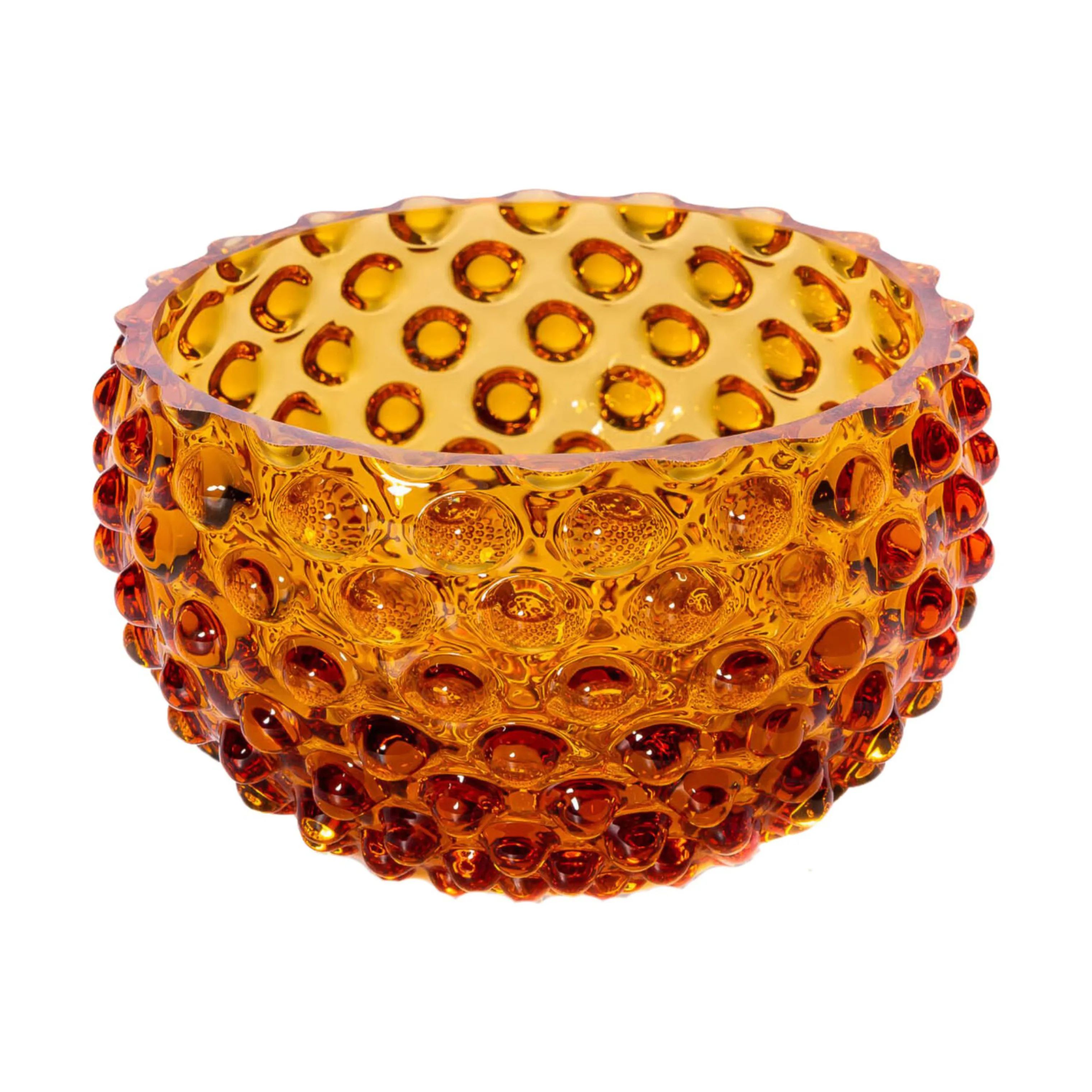 Anna von Lipa Skåle Hobnail Tapasskål i Amber, 1