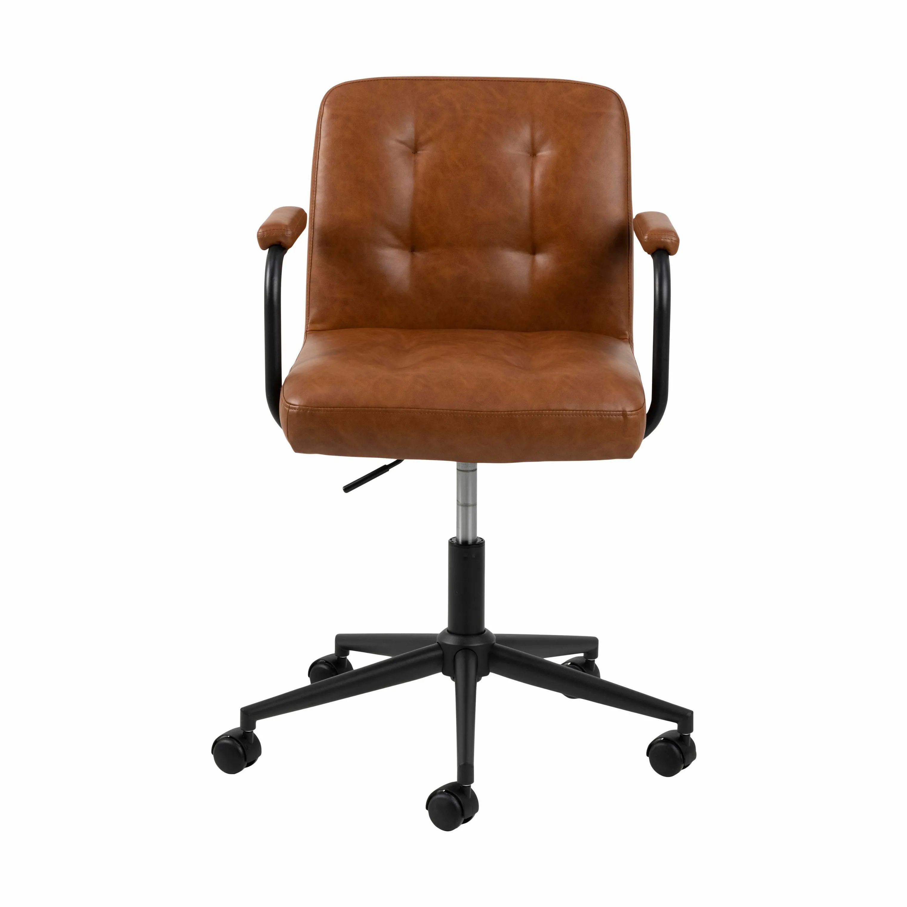 CASA Living Skrivebordsstole Cosmo Skrivebordsstol i cognac, 1