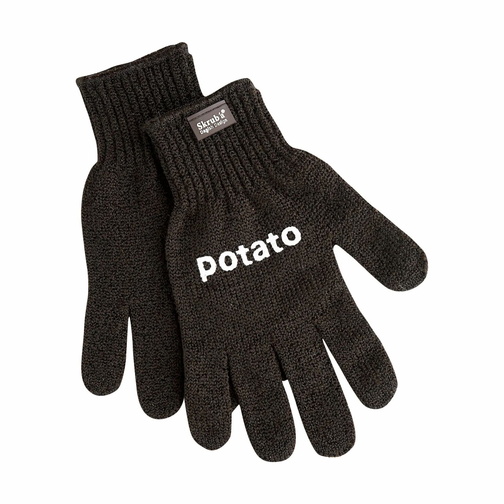 Skrub'a Øvrigt køkkengrej Potato Skrubbehandske i Brun, 1