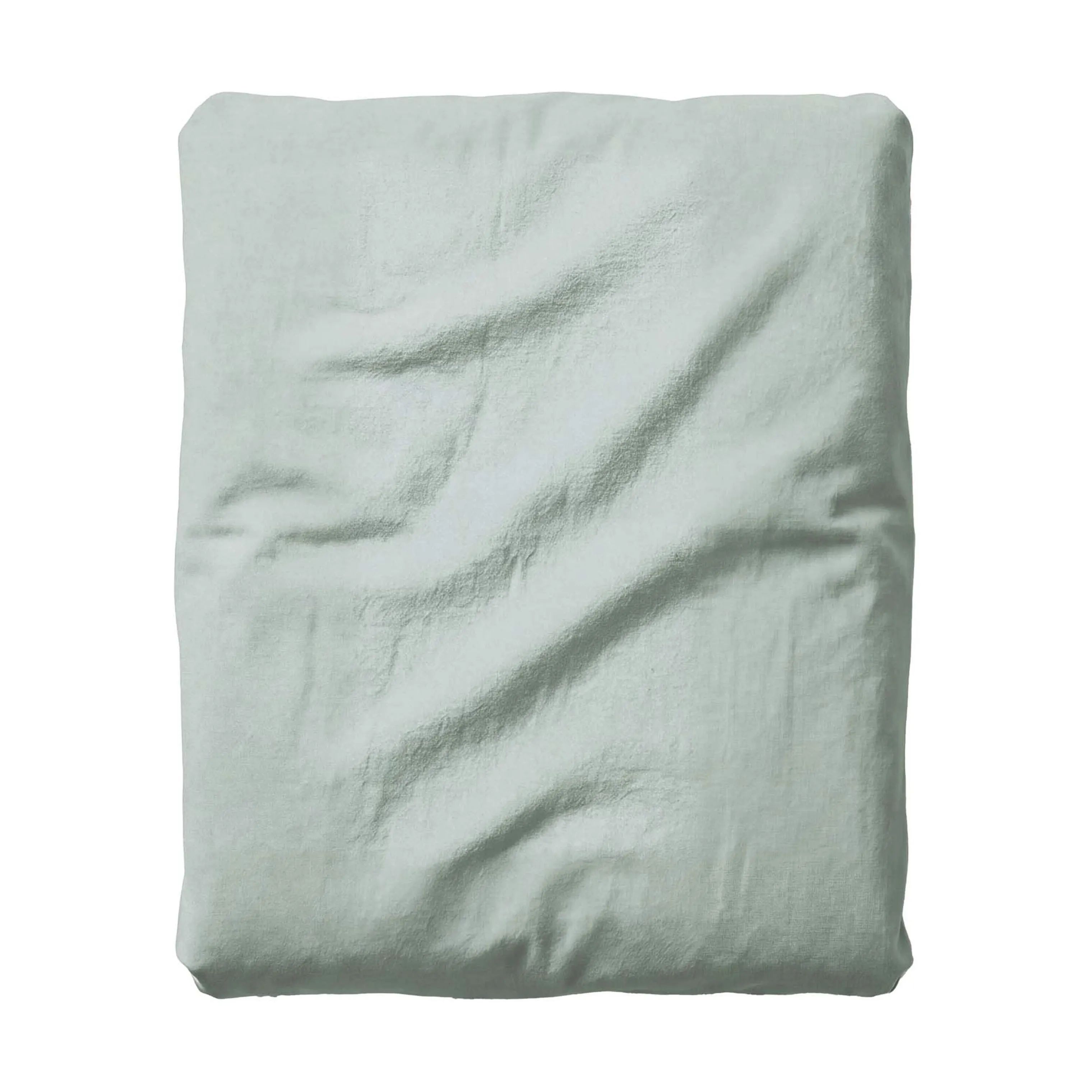 Essenza Lagner Fine Organic Jersey Boxlagen i Dusty teal, B200 x L220 cm, 1