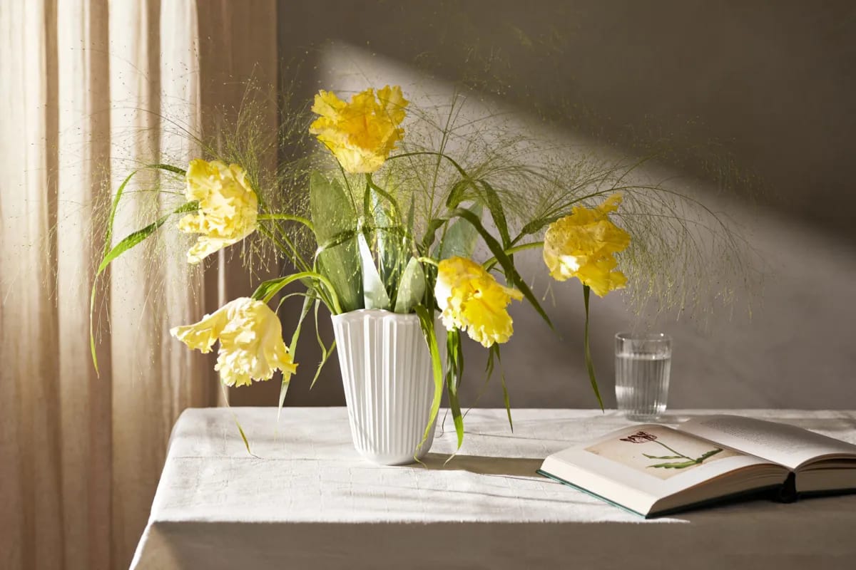 Kähler Vaser Hammershøi Unfold Hammershøi Undfold Vase i 20,5 cm, 2