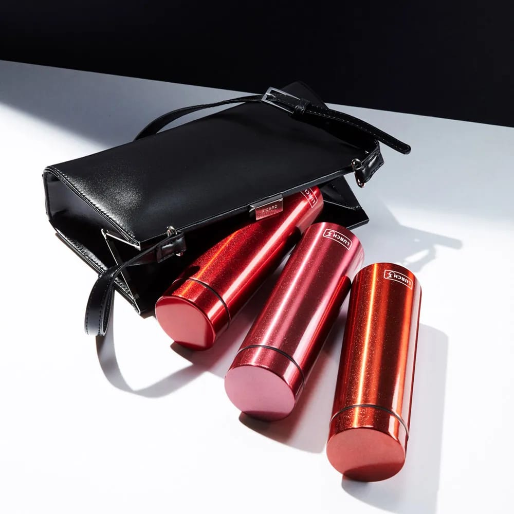LURCH Termoflasker Lipstick Termoflaske i Cherry Red, 4