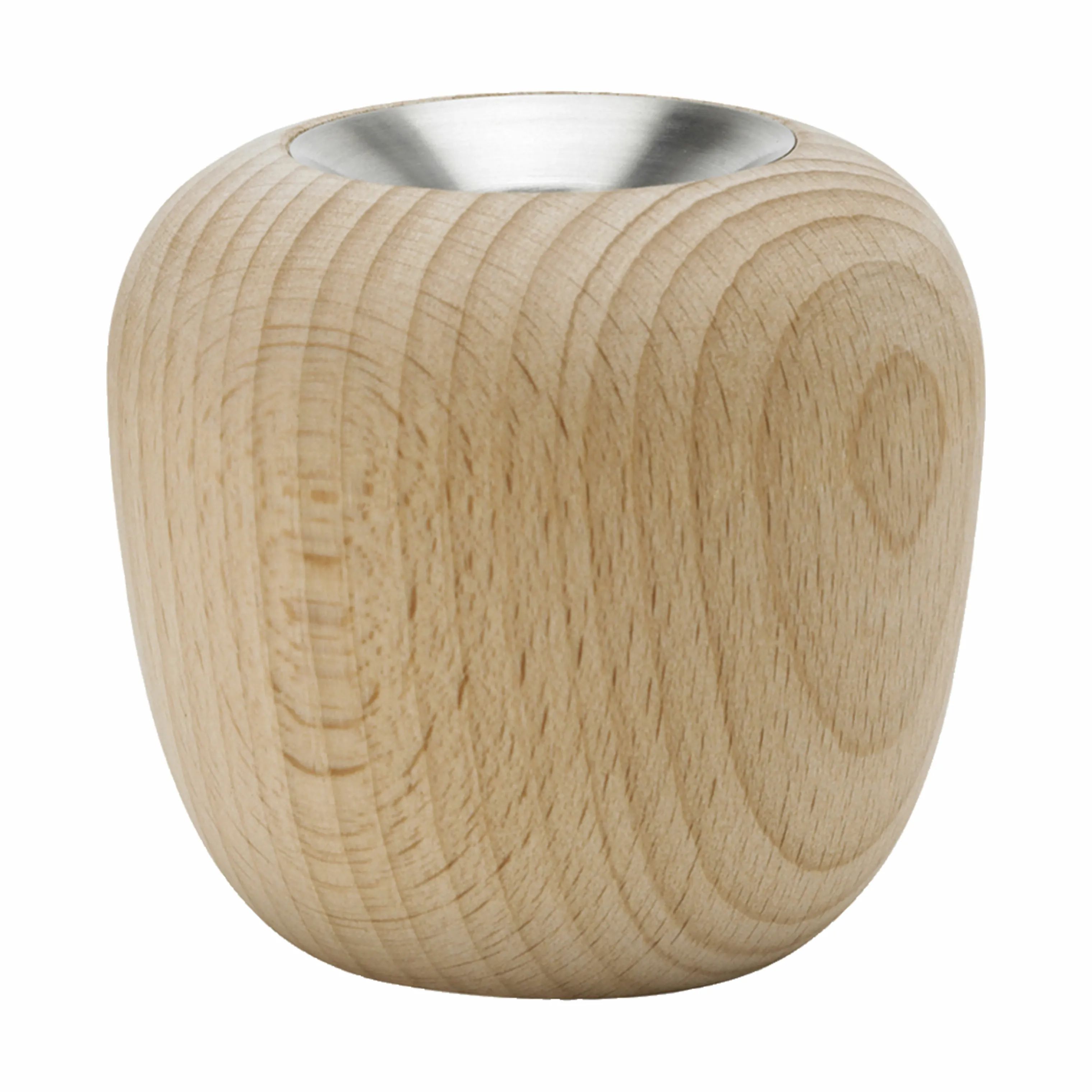 Stelton Kronelysestage Nordic Ora Lysestage i Træ, 7 cm, 1