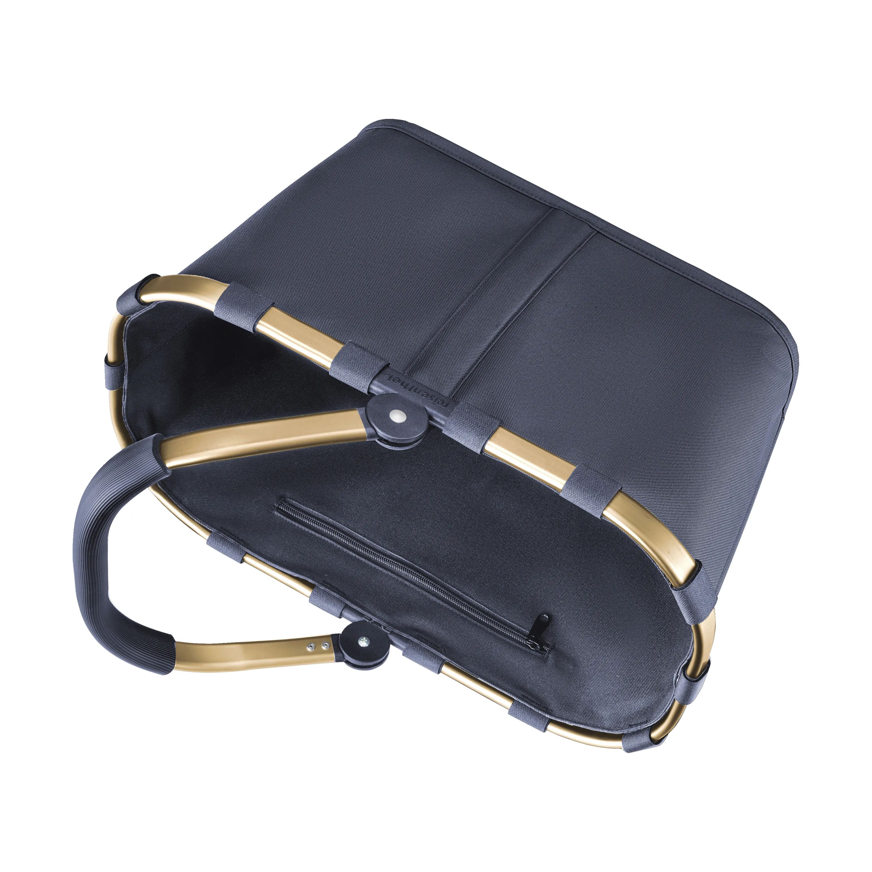 Reisenthel Indkøbskurve Carrybag Kurv i Blå/guld, B48 x L28 cm, 5