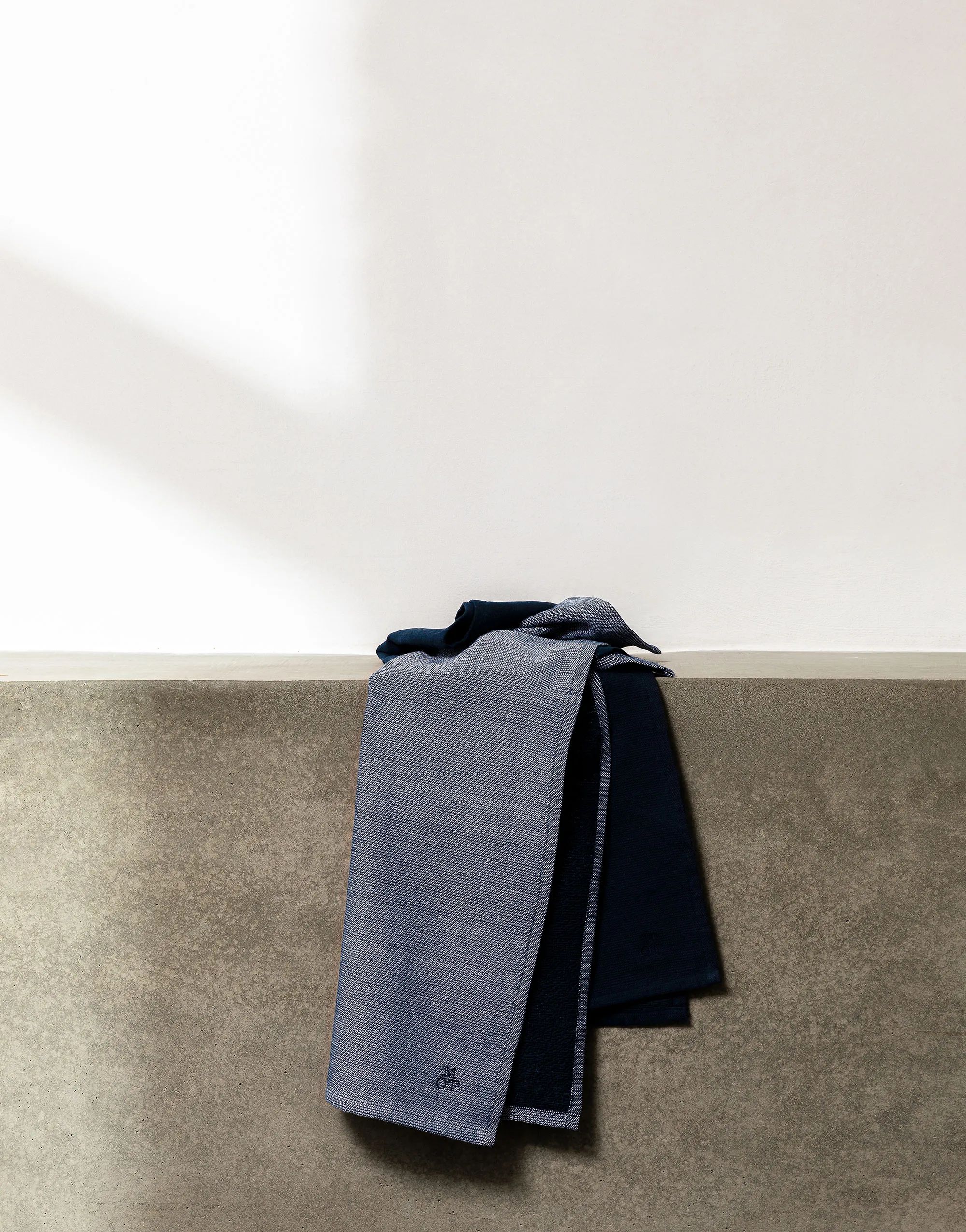 Marc O'Polo Viskestykker Kinno Viskestykke - 2 stk. i Dark blue, 2